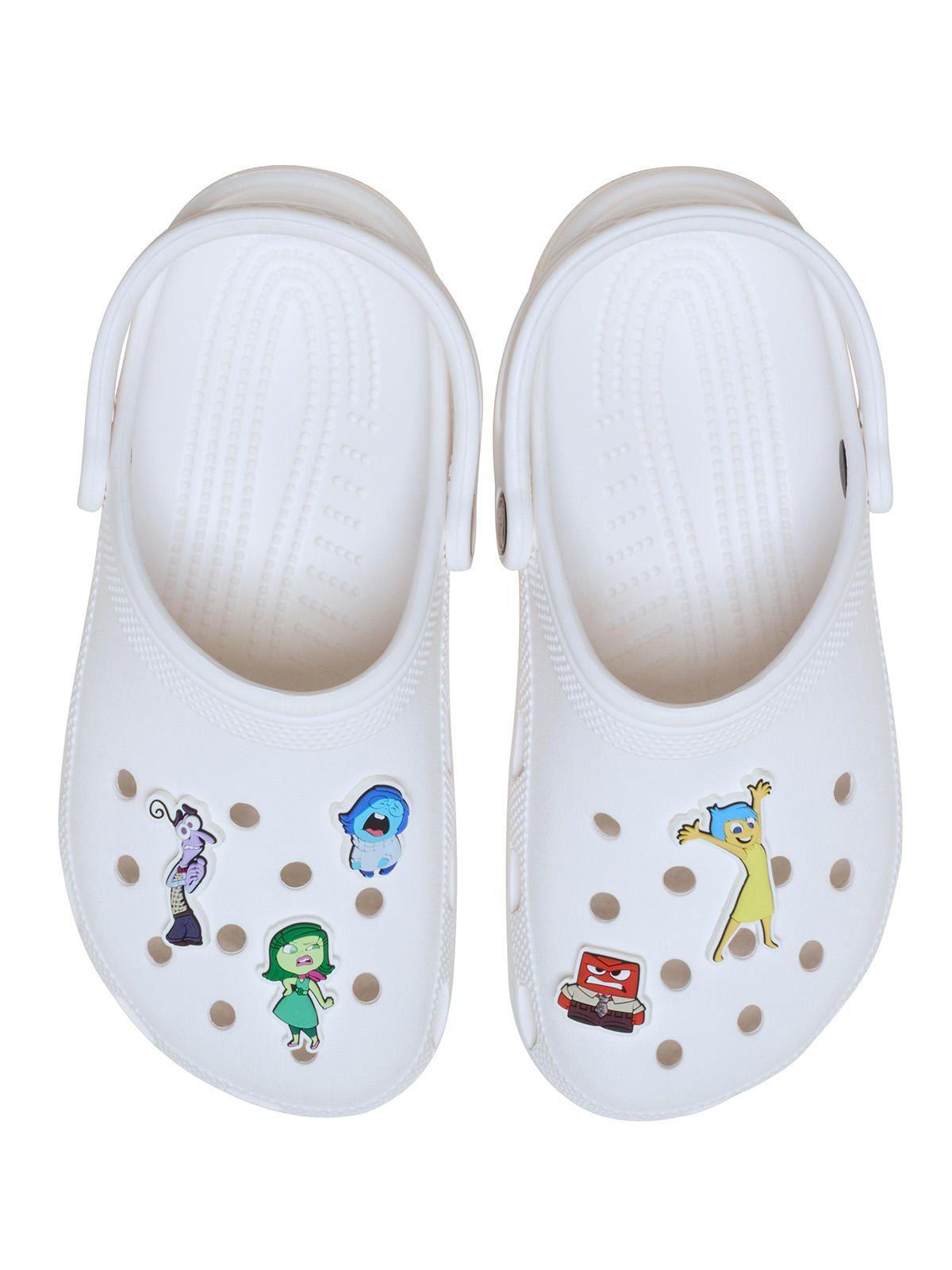Jibbitz Intensamente Pixar Pack 5 Blanco-2