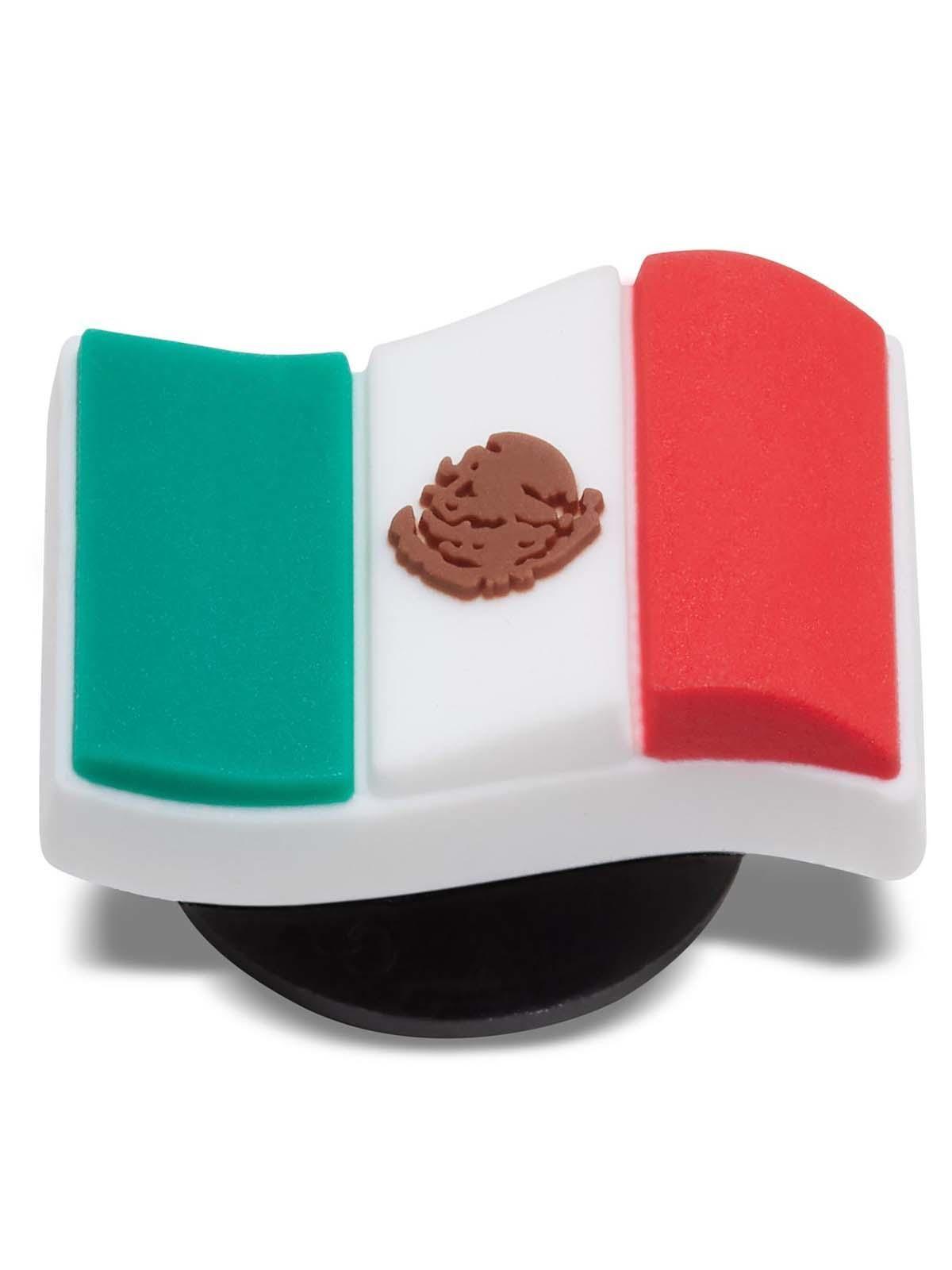 Jibbitz Crocs Bandera De México Blanco-2