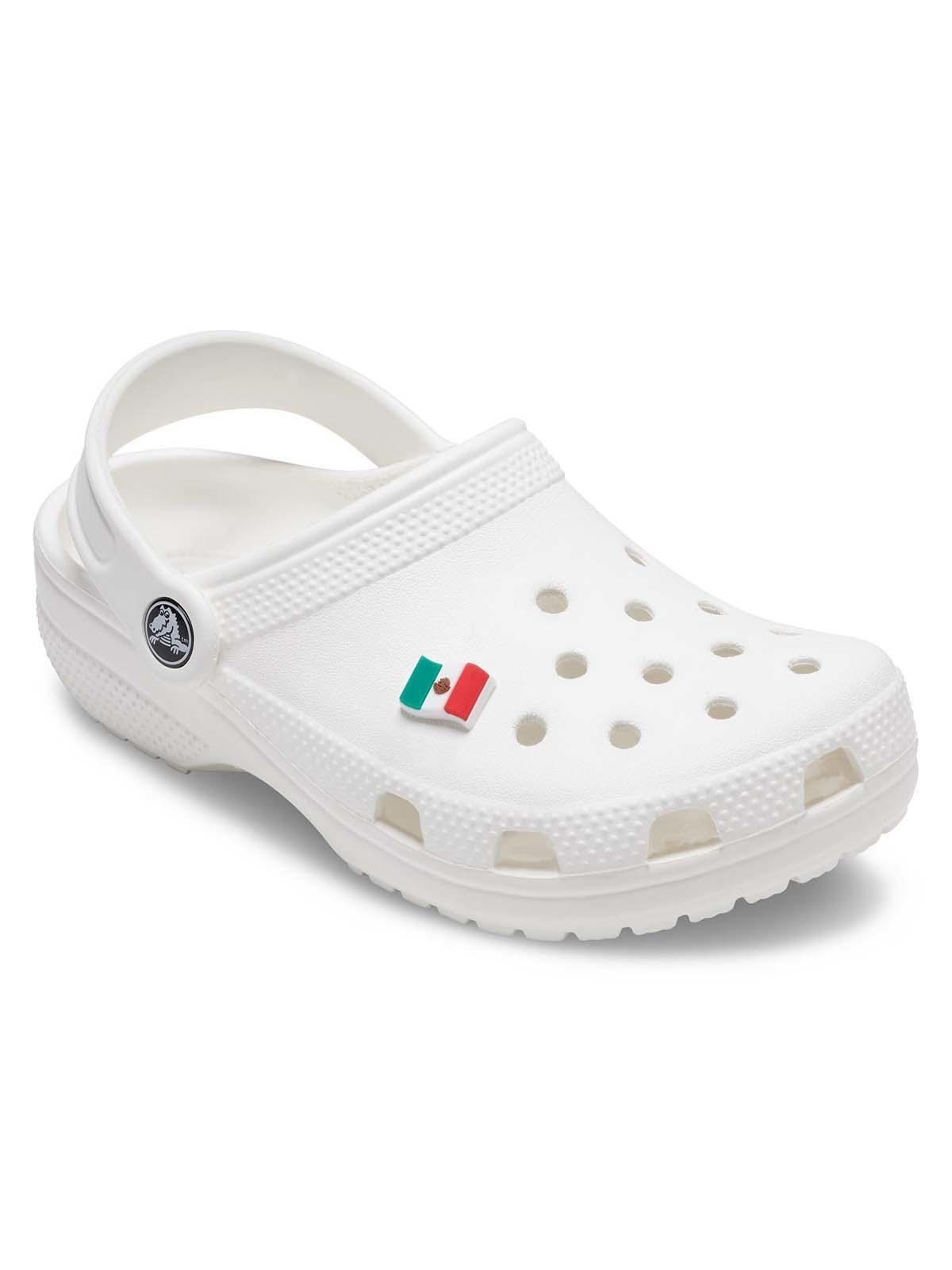 Jibbitz Crocs Bandera De México Blanco-1