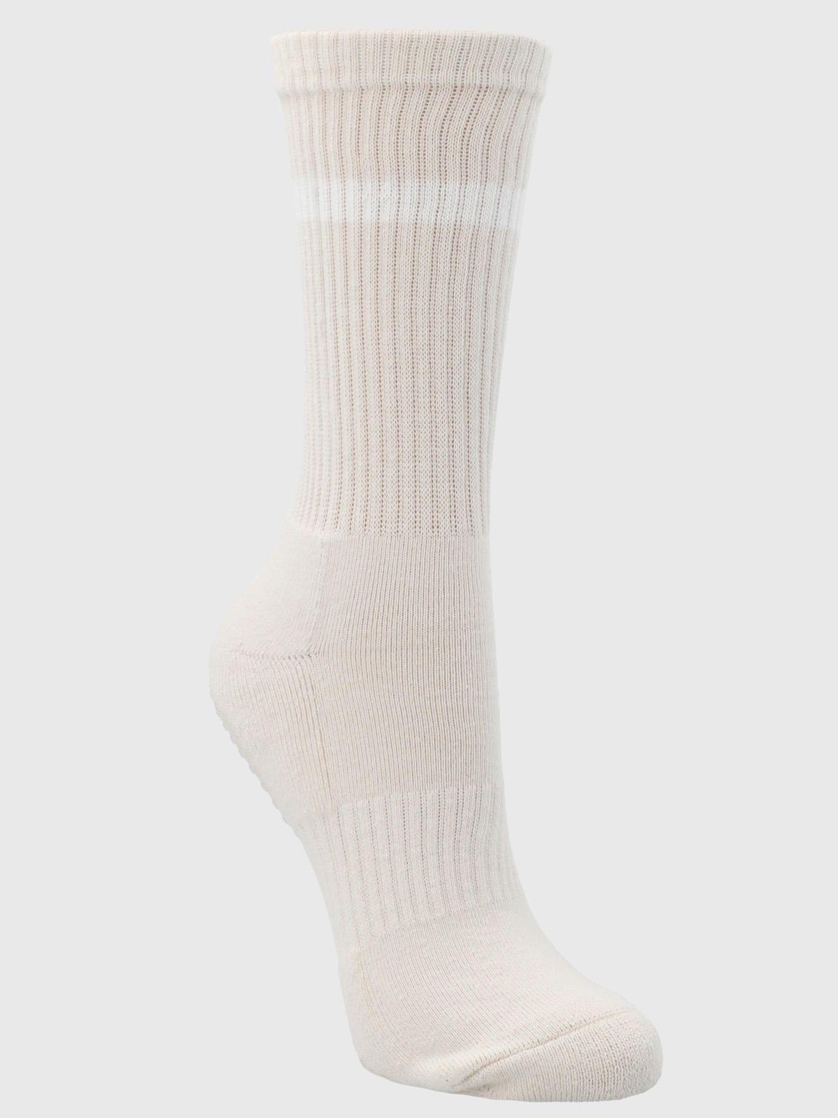 Calcetines 2 Pack Crew Grip Beige-2