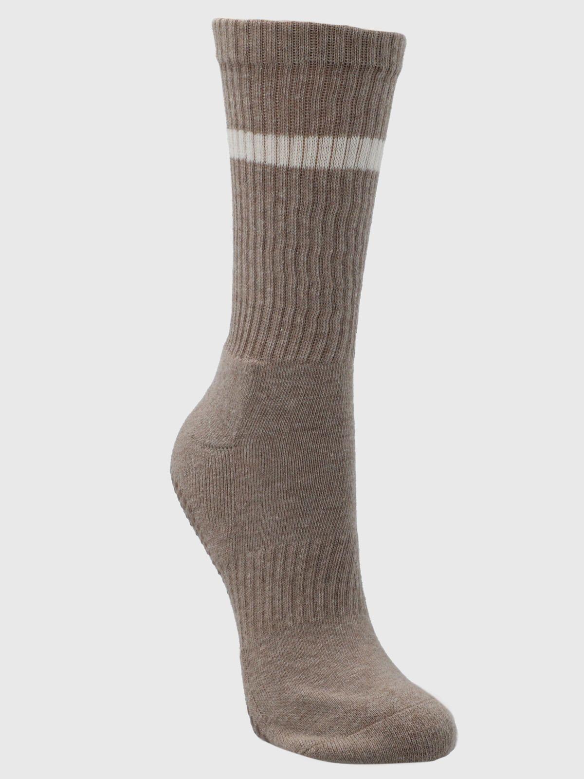 Calcetines 2 Pack Crew Grip Beige-5