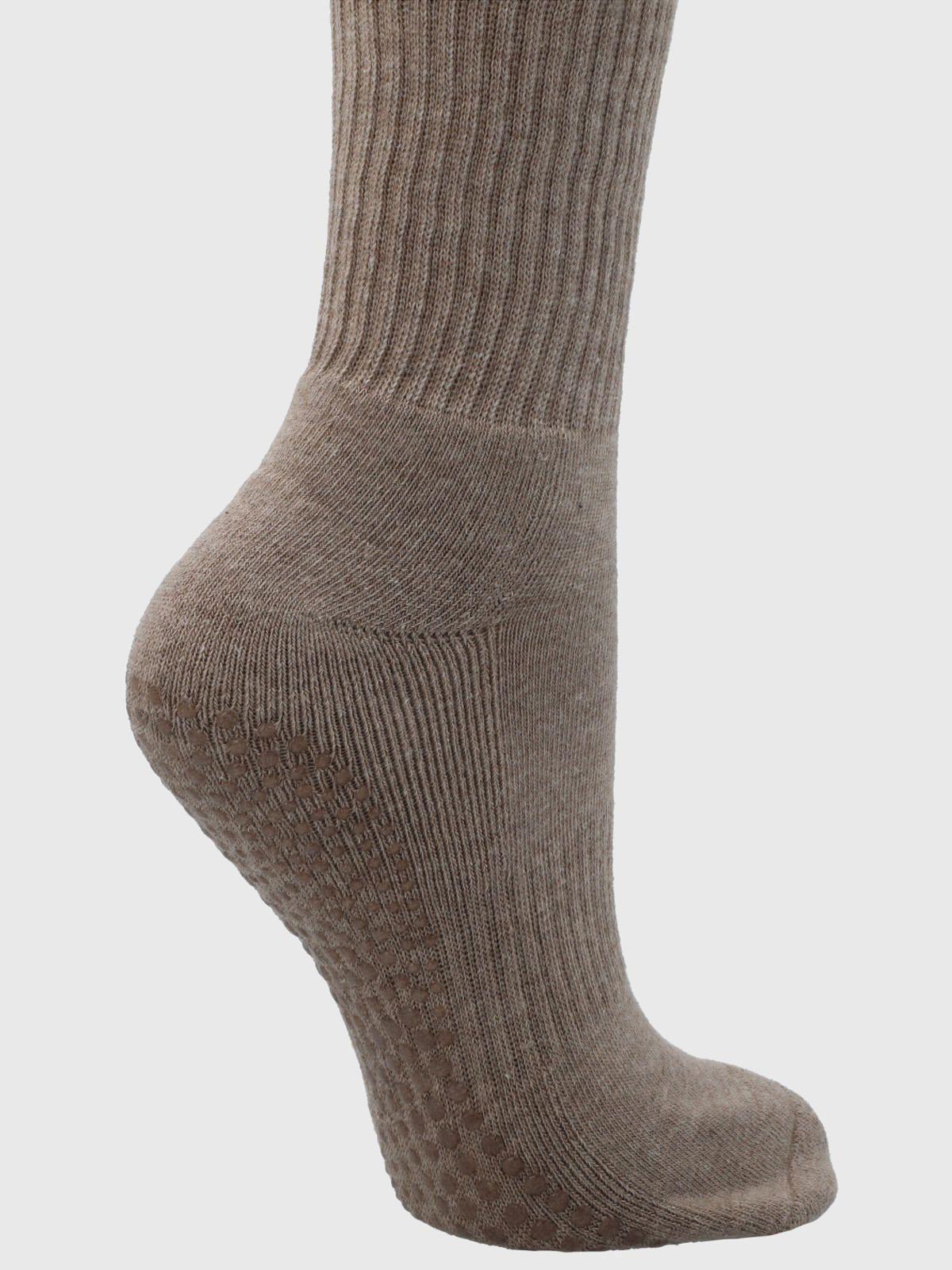 Calcetines 2 Pack Crew Grip Beige-6