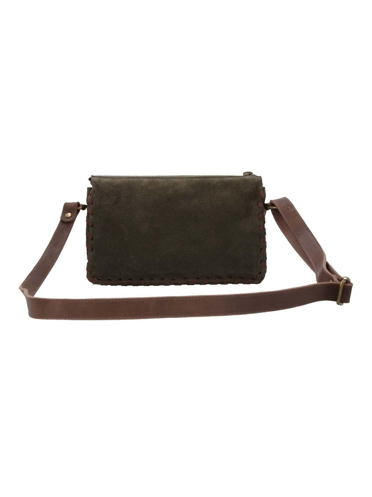 Cartera Cuero Mujer Floyd Cross Oliva-2