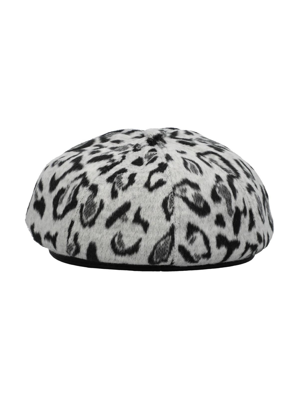 Boina Mujer Safari Beret Negro-2