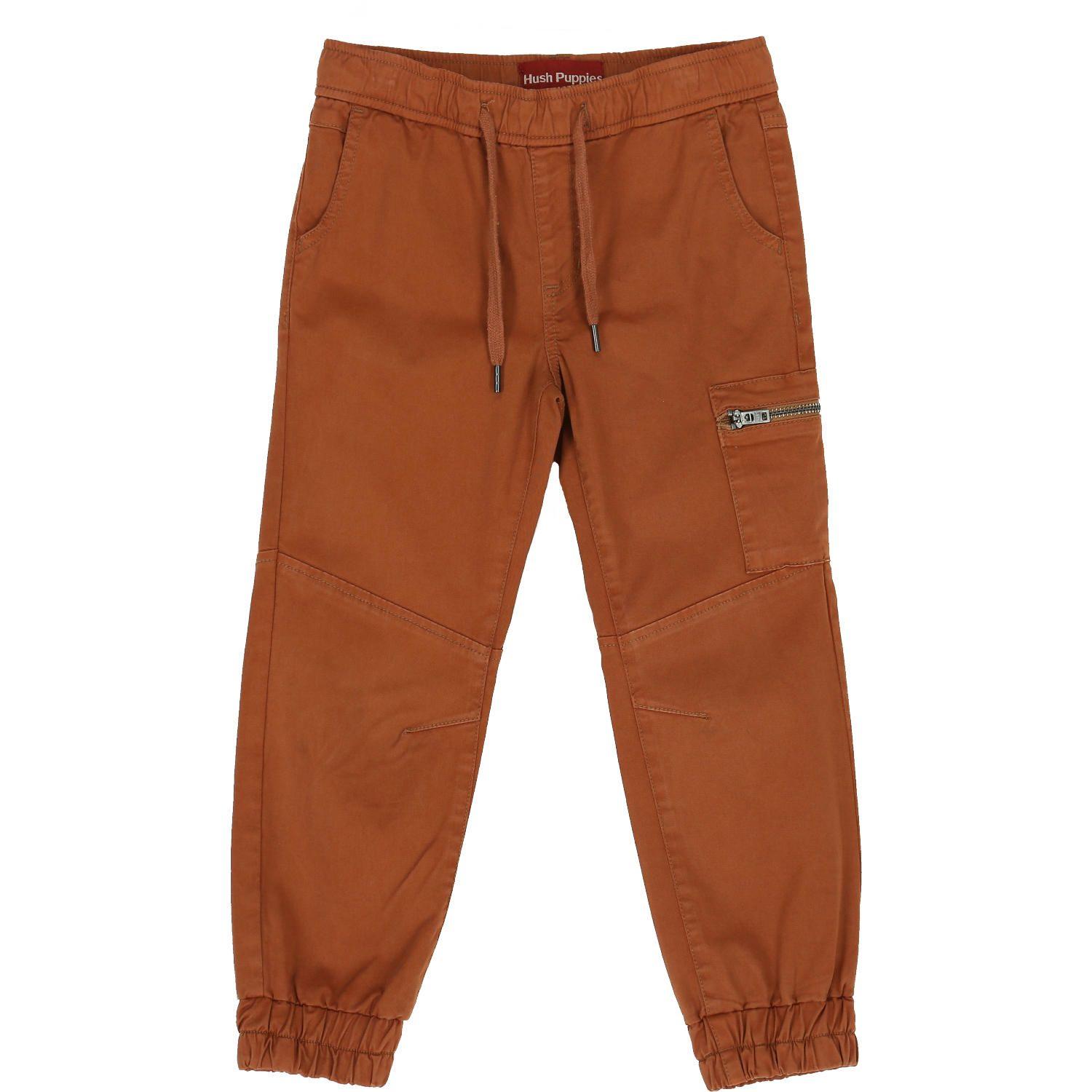 Pantalón Niño Cargo Marrón-0