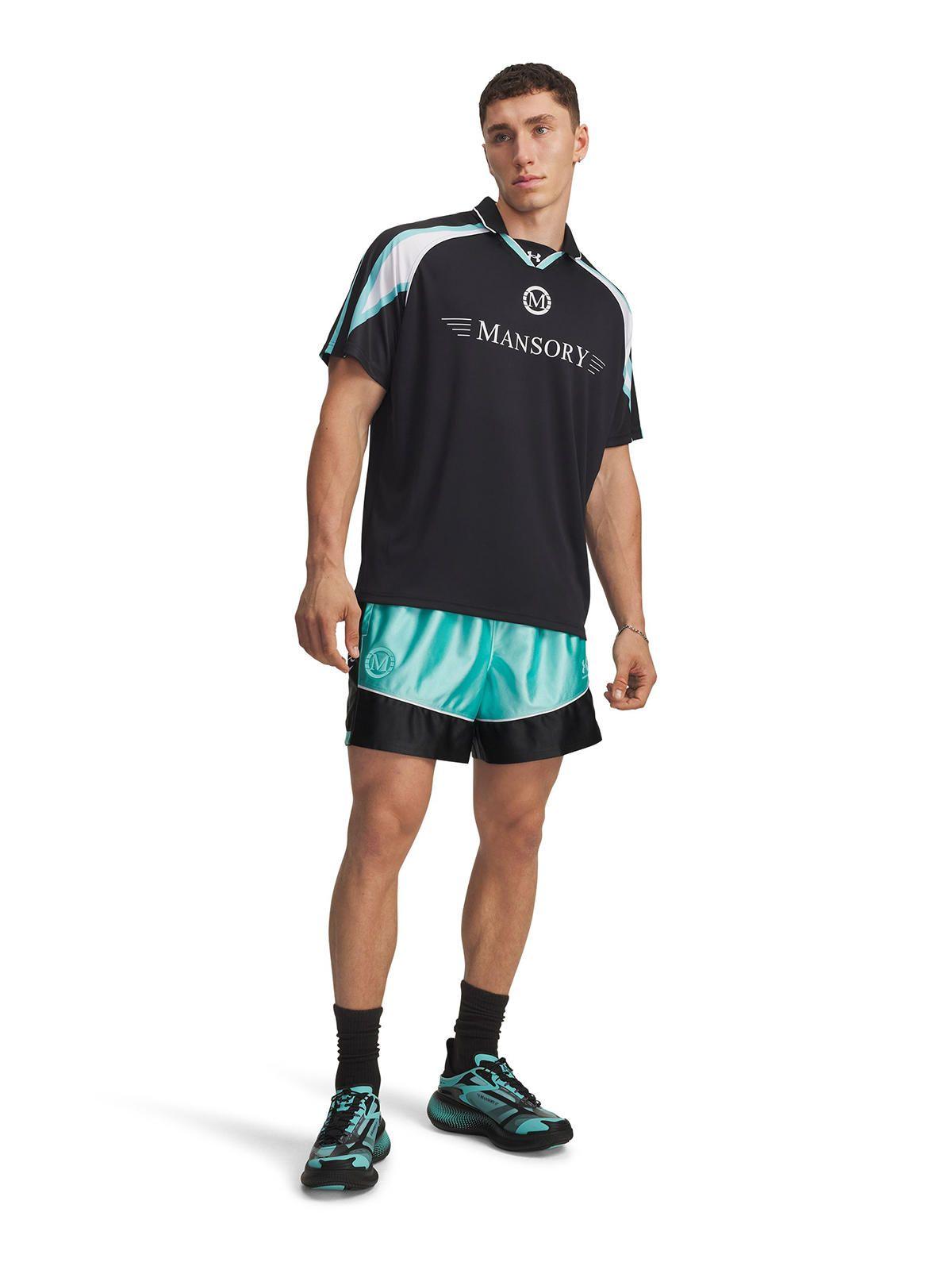 Short Football para hombre Mansory Terrace Azul -3