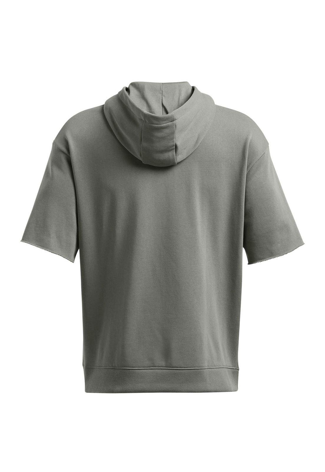 Polerón mnga corta PRock HVYW hombre Verde-1