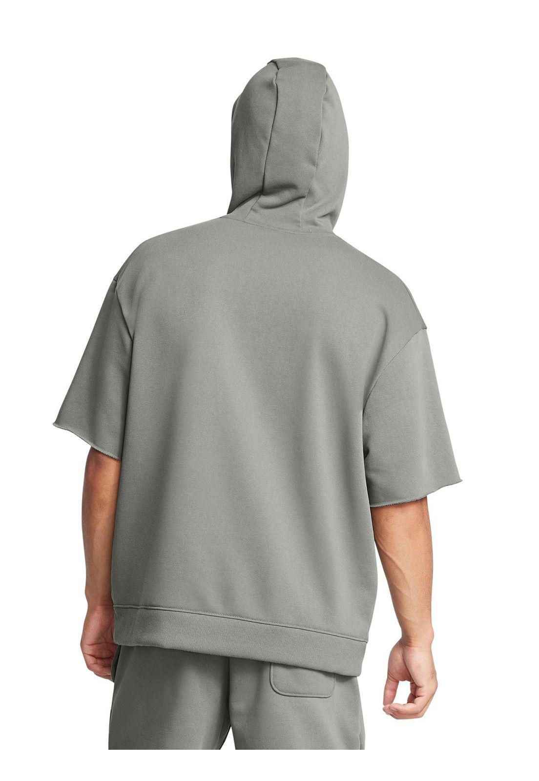 Polerón mnga corta PRock HVYW hombre Verde-4