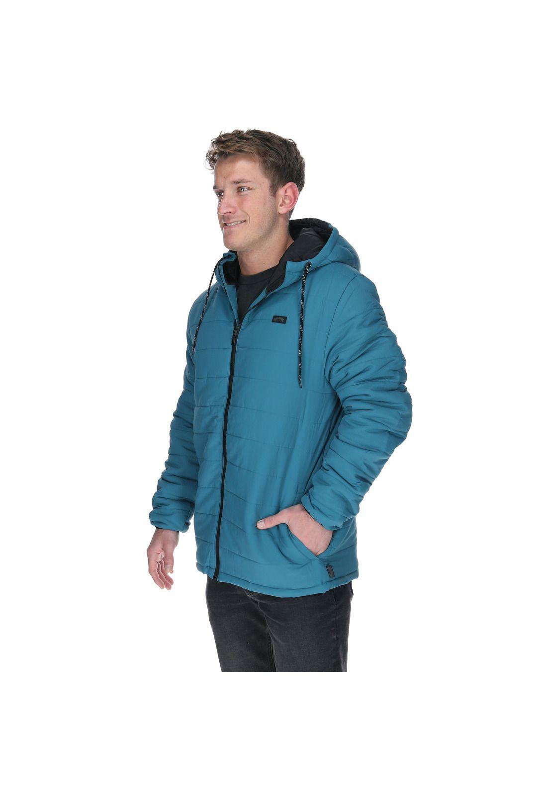 Parka Hombre Daily Puffer Celeste-1