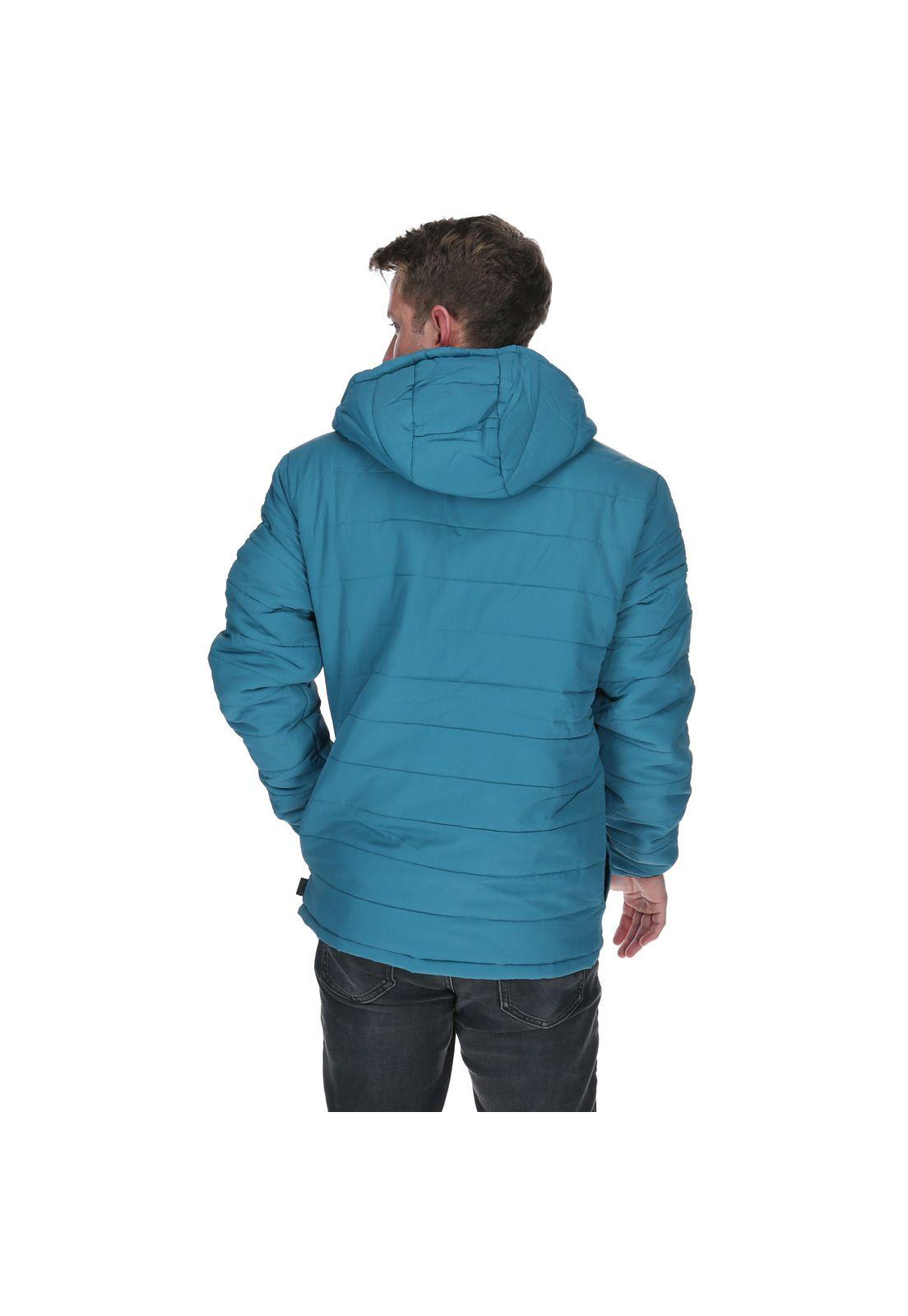 Parka Hombre Daily Puffer Celeste-3