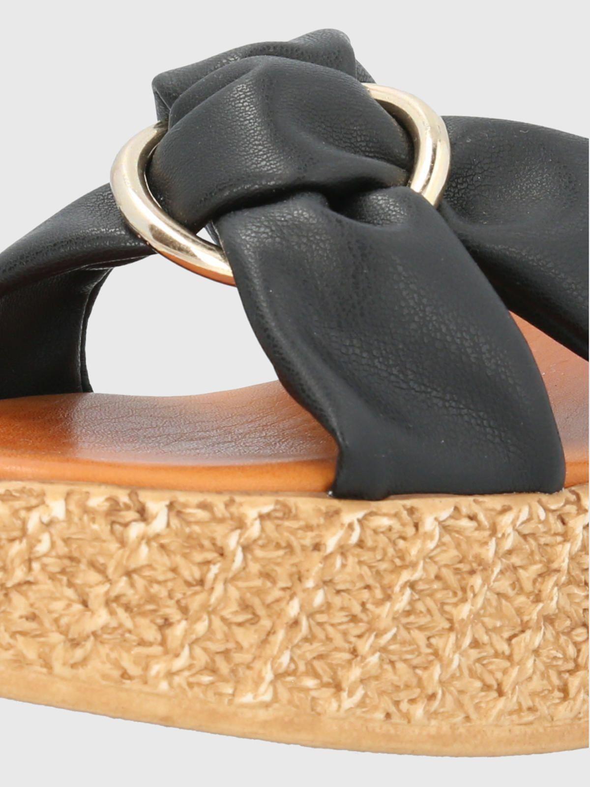 Sandalia Negro Mujer Verita -6