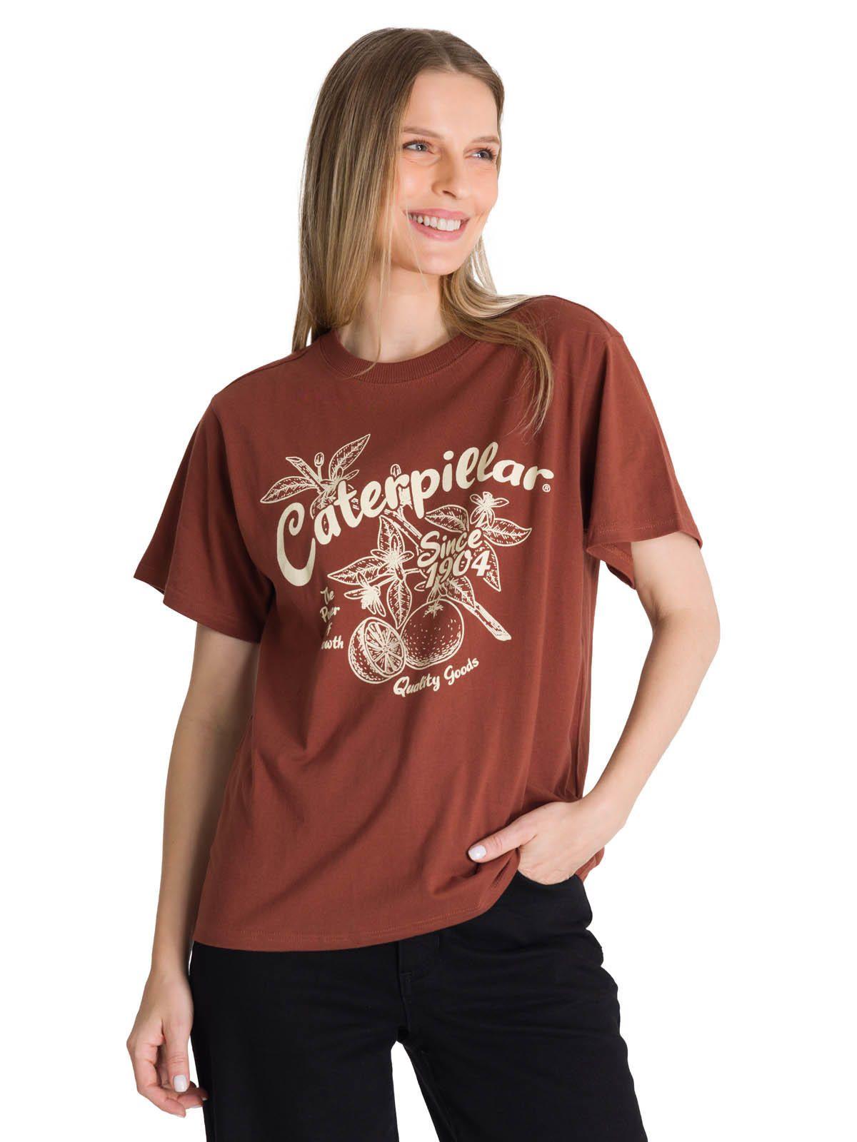 Polera Manga Corta Mujer Diseño Ladrillo-0