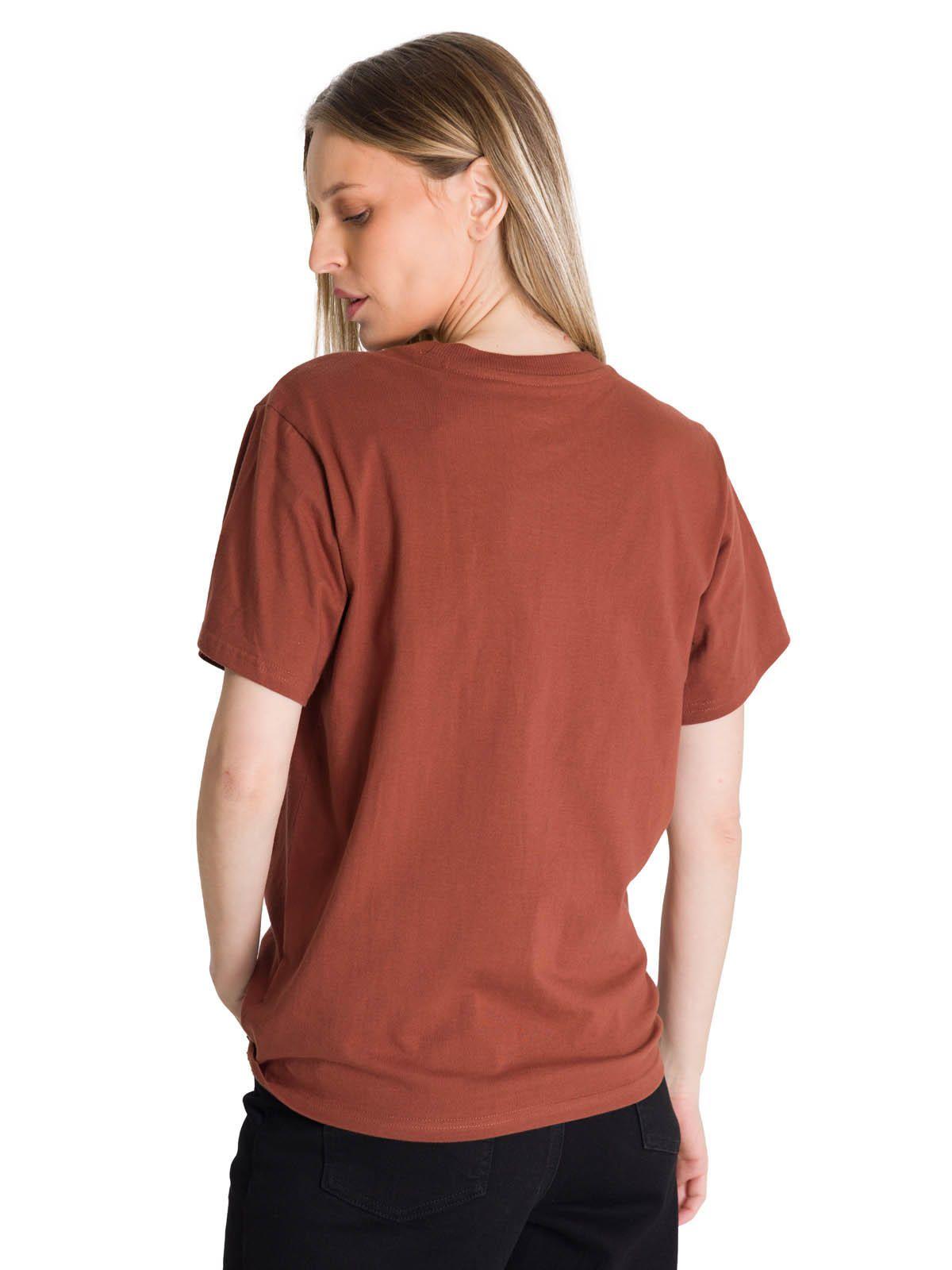 Polera Manga Corta Mujer Diseño Ladrillo-3