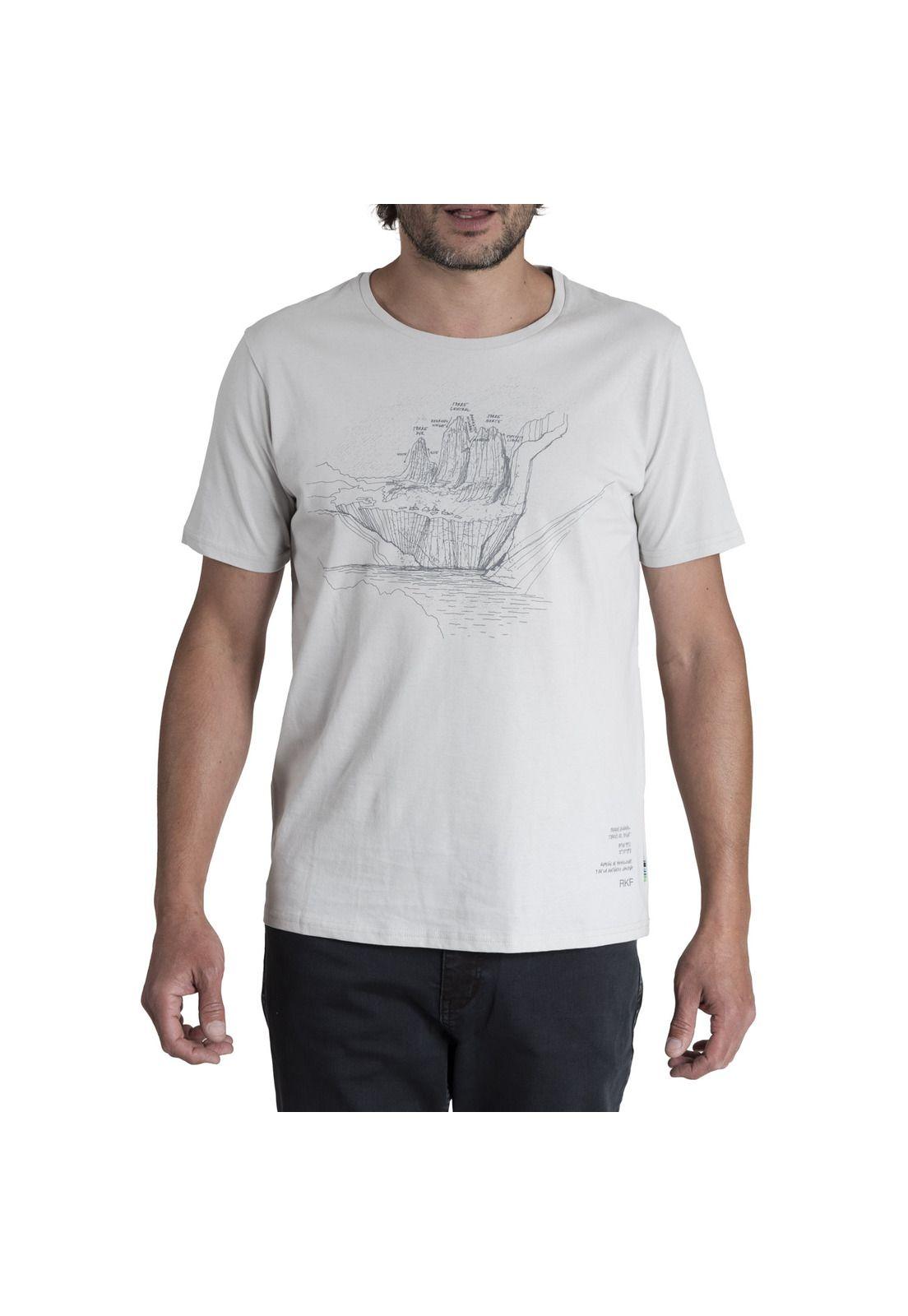 Polera Hombre Algodón Organic Gris-0