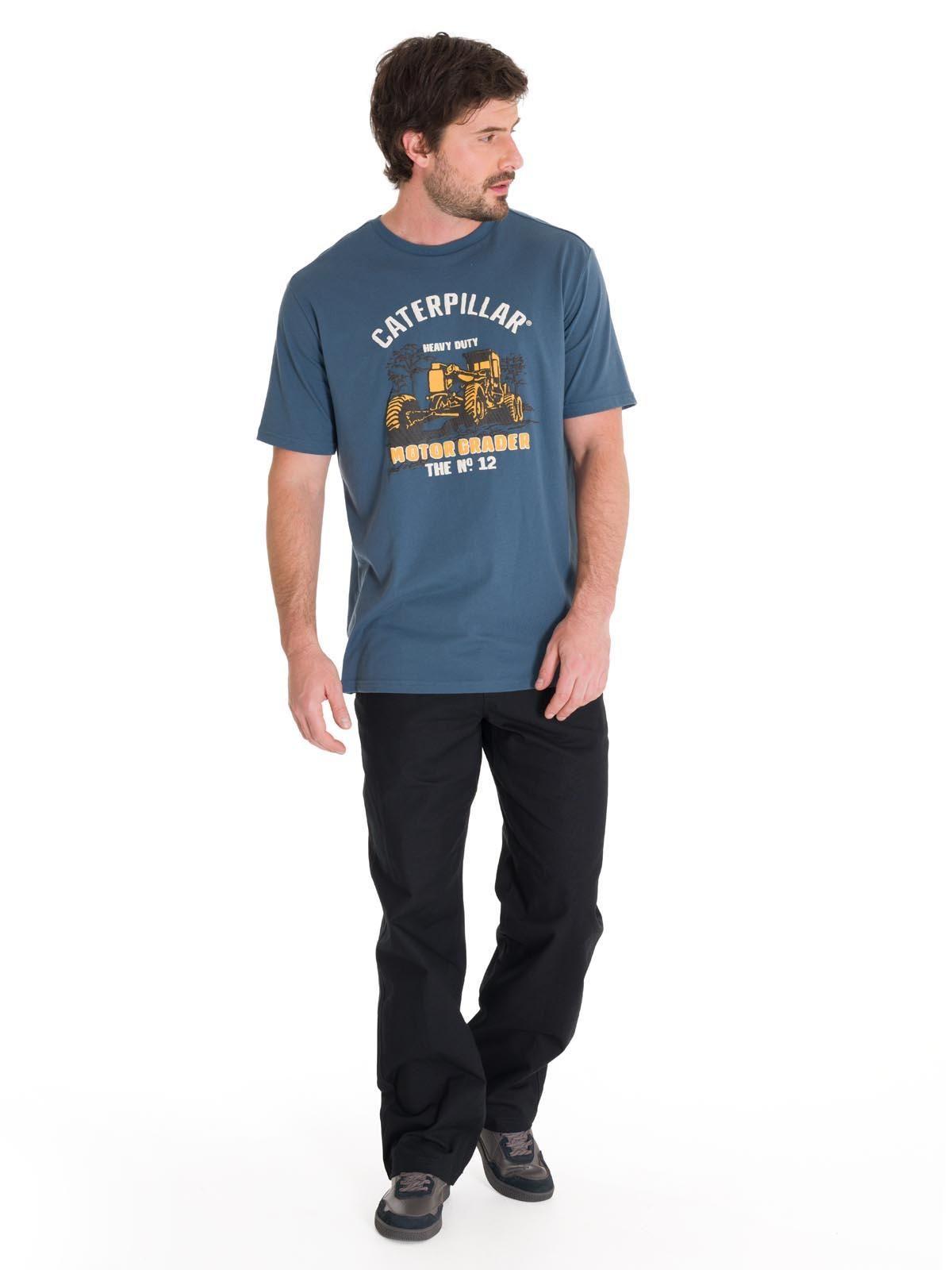 Pantalón Tiro Medio Casual Hombre BRUSH PANT Negro-7