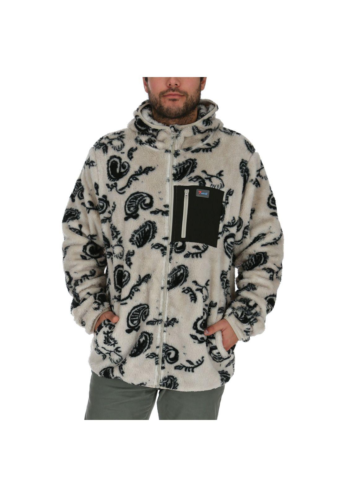 Poleron Hombre Bandana Crema-0