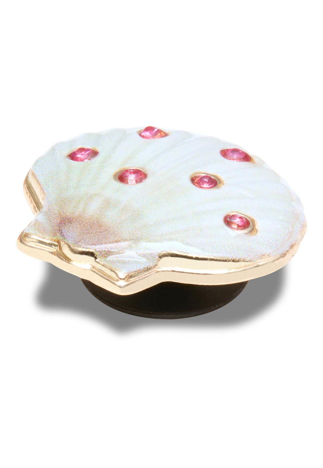 Jibbitz Crocs Concha Con Rosa Rosado-2