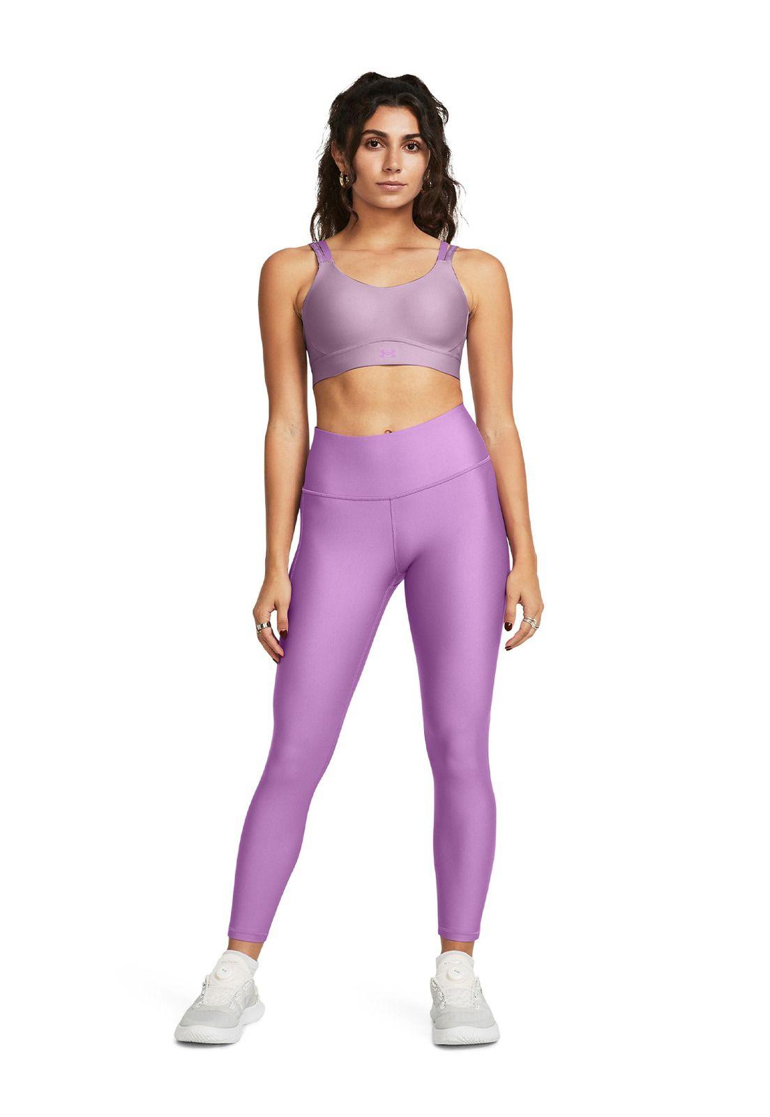 Leggings HeatGear® para mujer Morado-5