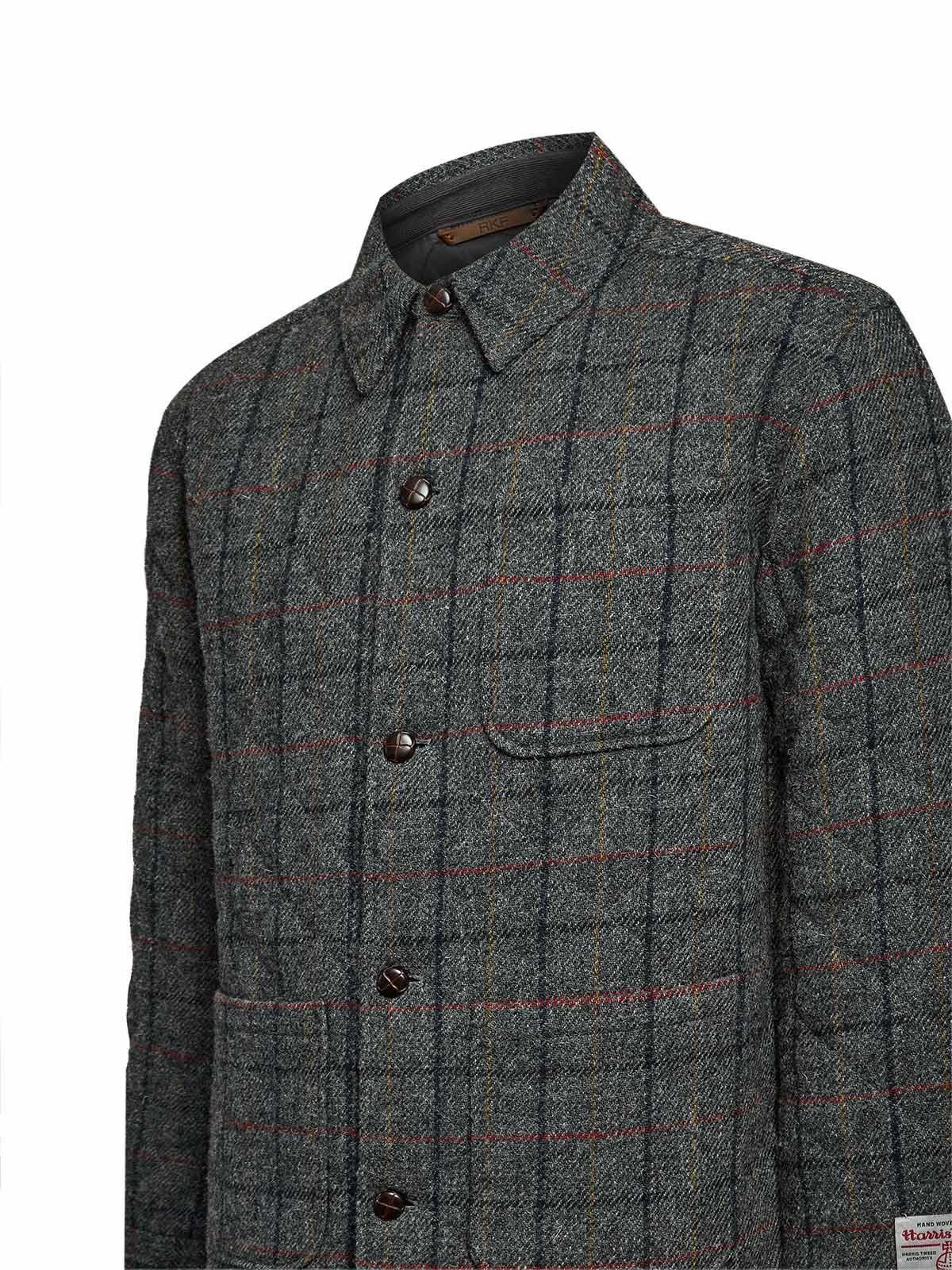 Chaqueta Lana Hombre Harris Gris Rockford-3