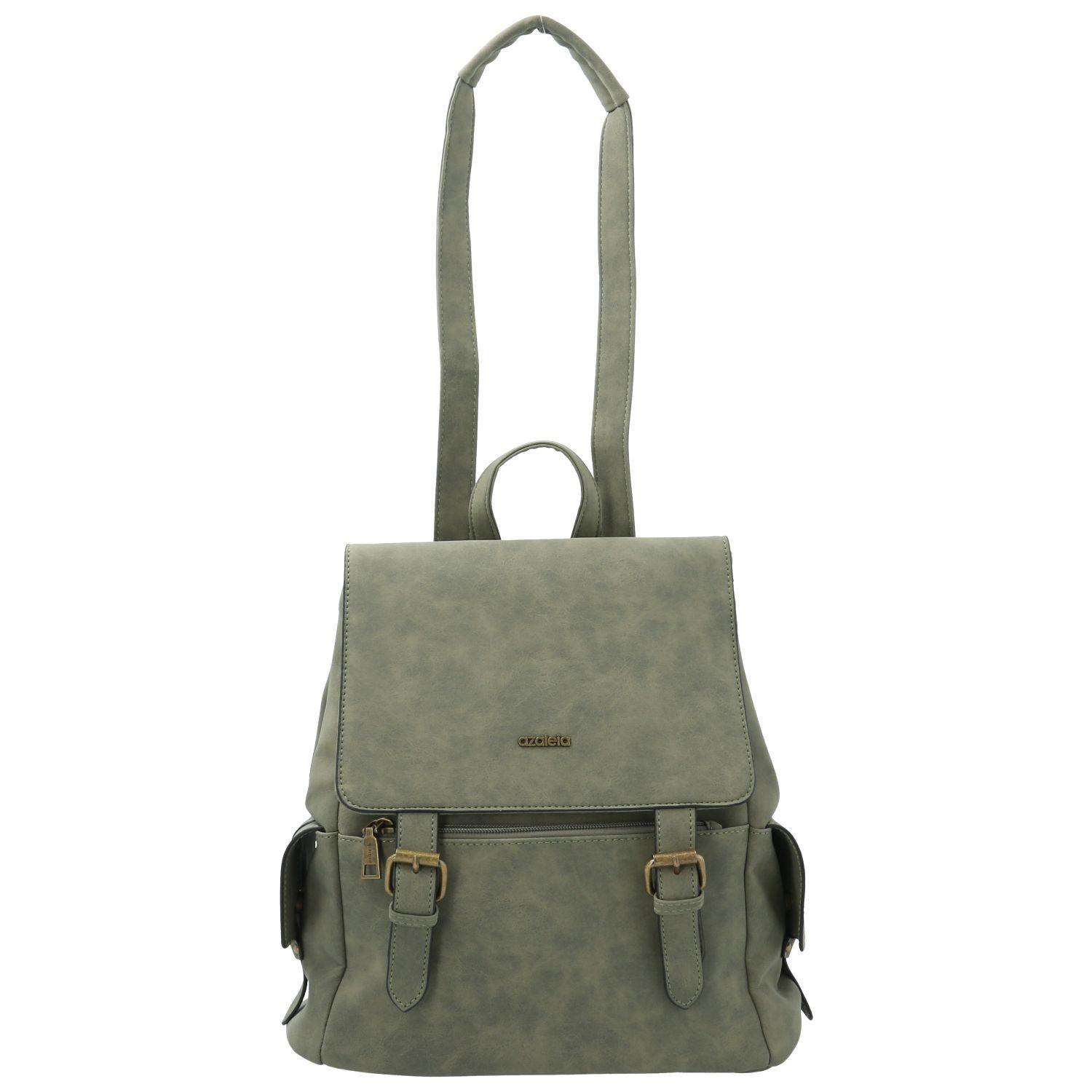 Cartera Rex Backbag Oliva Mujer-4