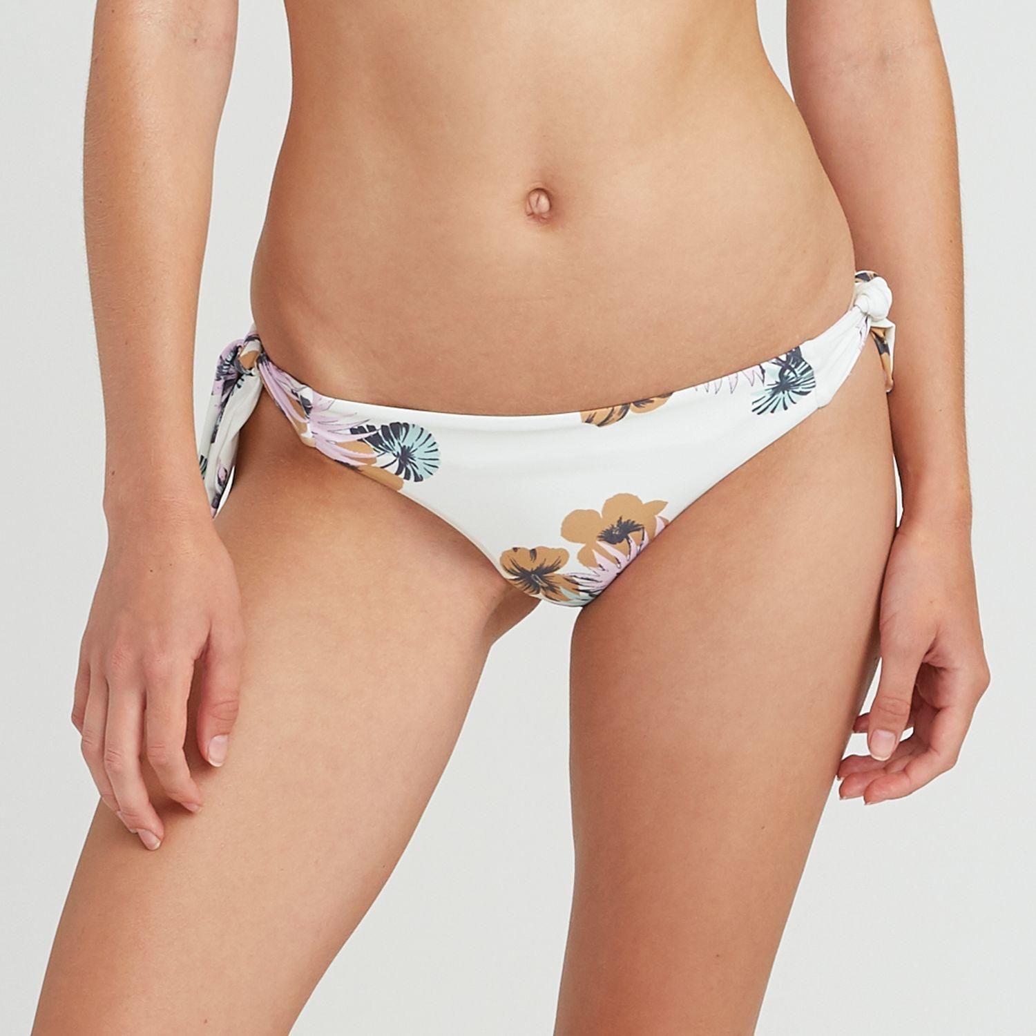 Bikini Calzon Femenino Romeo Floral Cheeky Crema-0