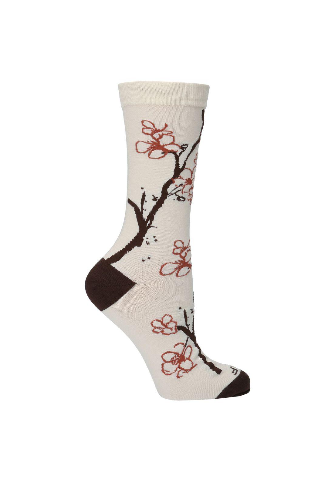 Pack Calcetín Bambú Mujer Flower Multicolor-1