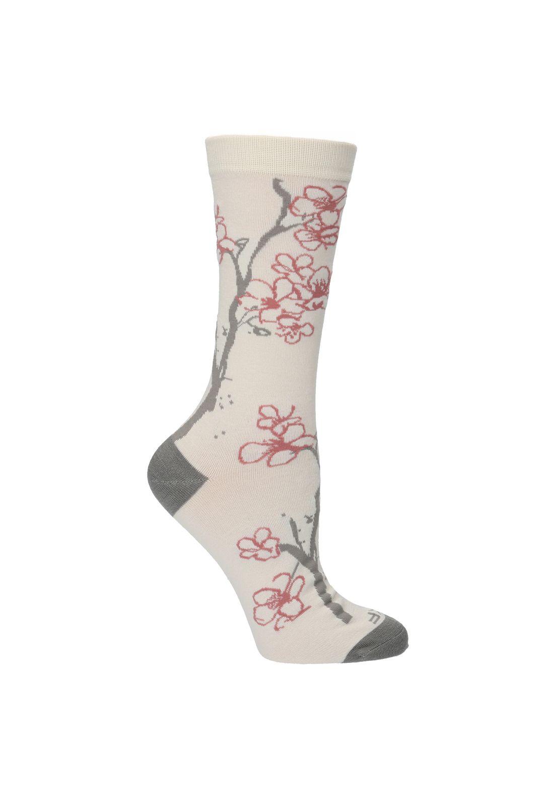 Pack Calcetín Bambú Mujer Flower Multicolor-2