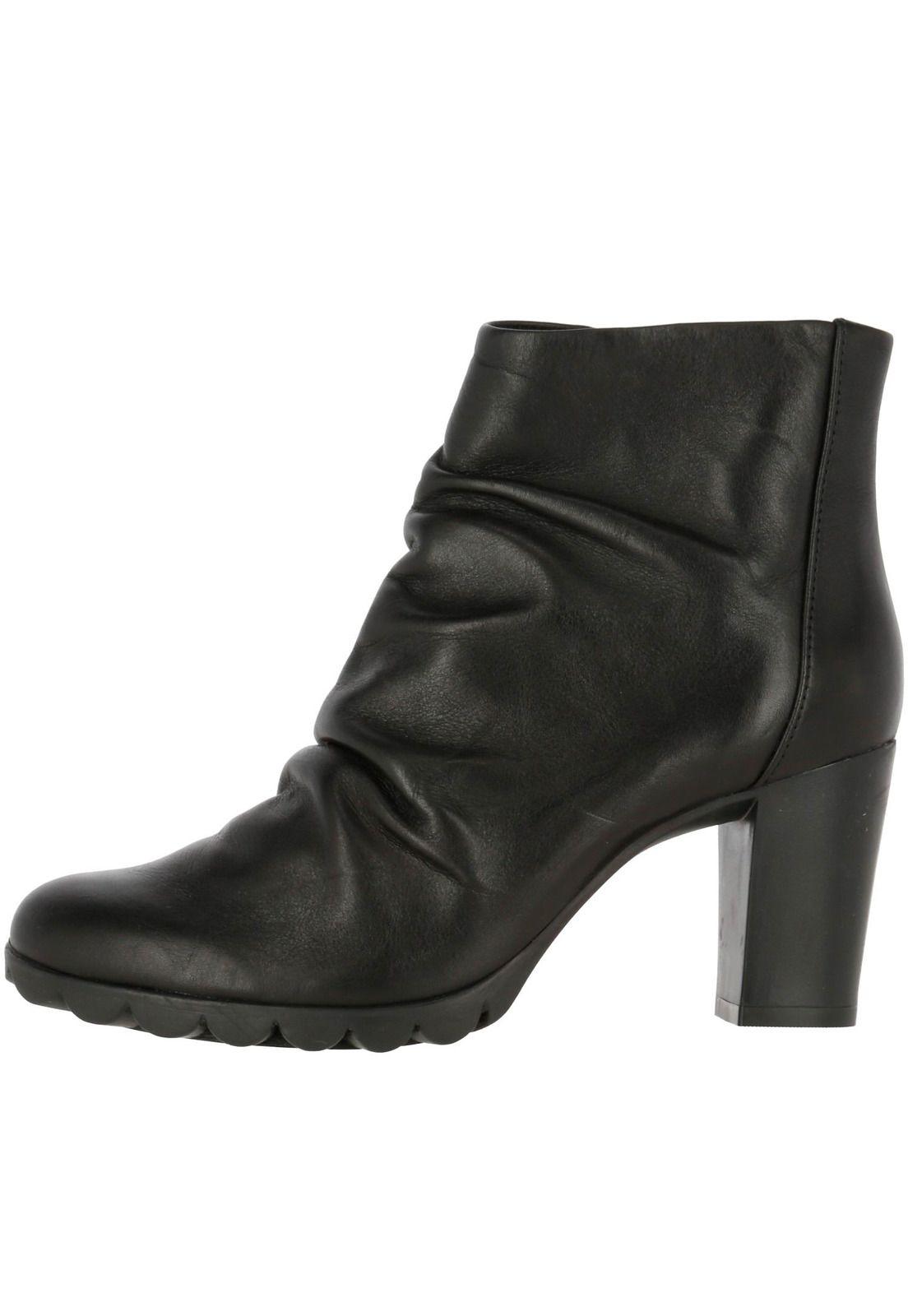 Botin Mujer Cuero Redip Negro-2
