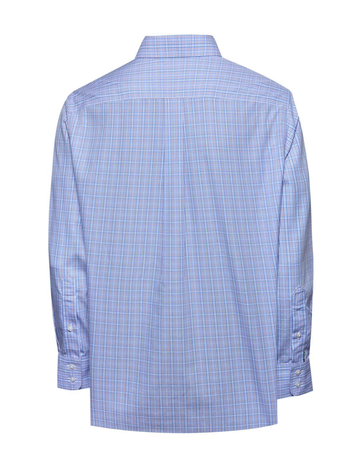 Camisa Cuello Italiano Hombre Wf Azul-3