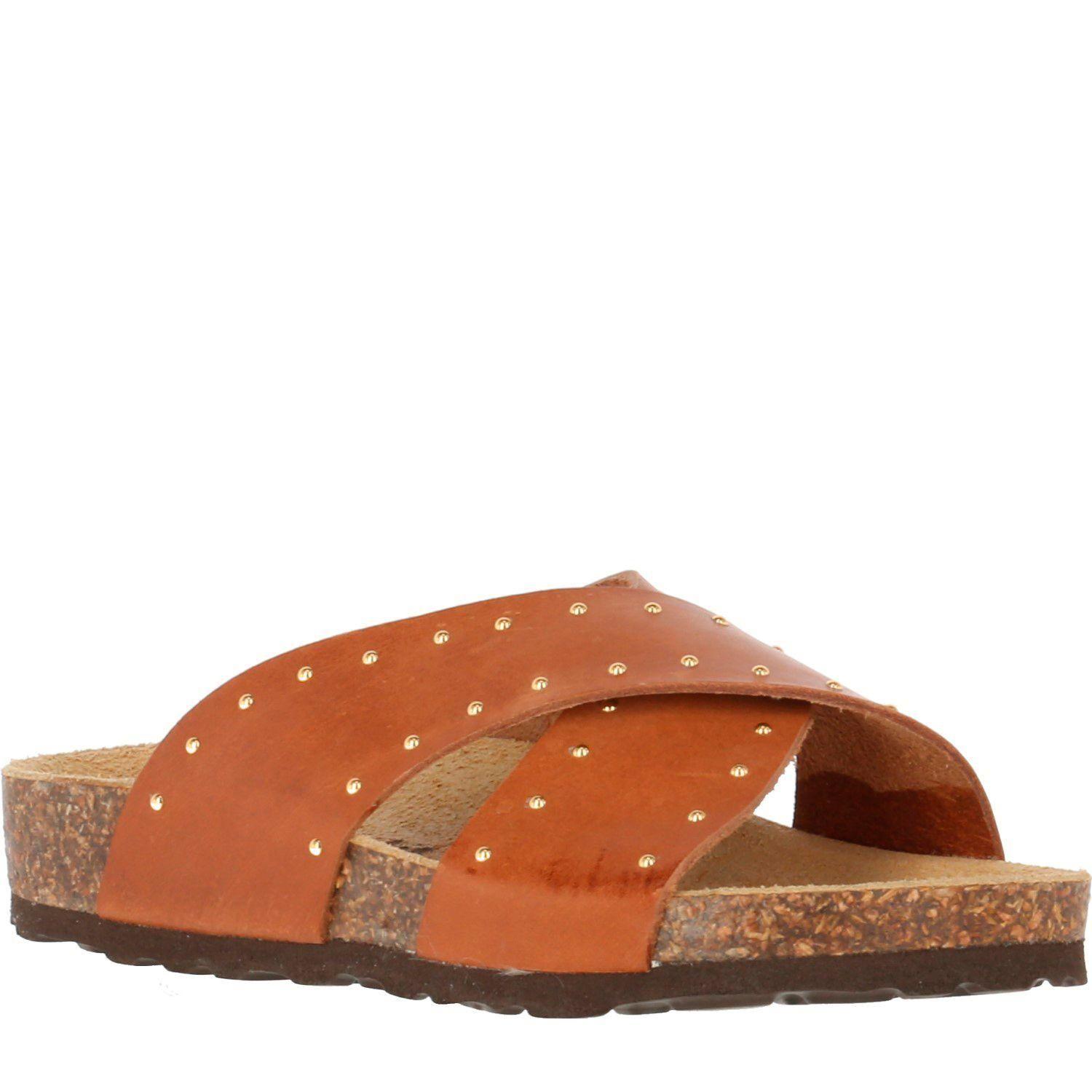 Sandalia Cuero Capri Café-0