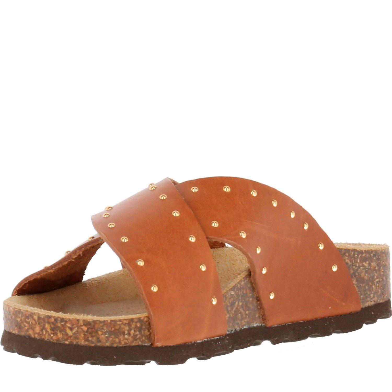 Sandalia Cuero Capri Café-1