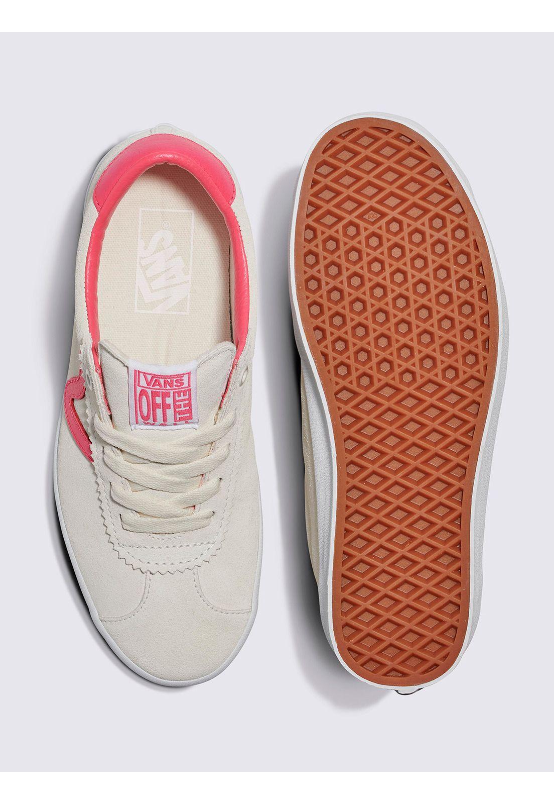 Zapatilla Urbana Mujer Sport Low Crema-3