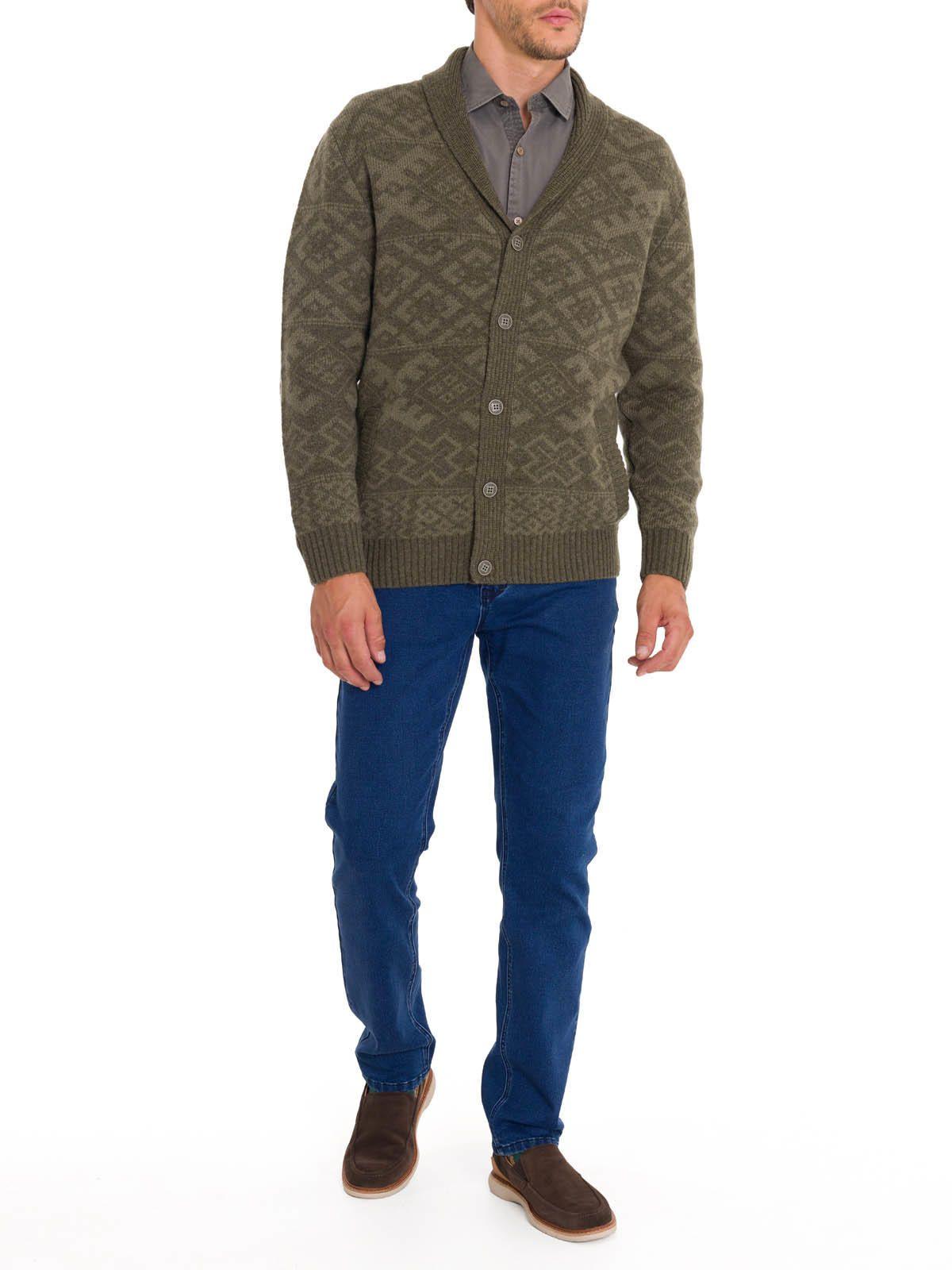 Chaleco Lana Hombre Edimburgo Verde-5