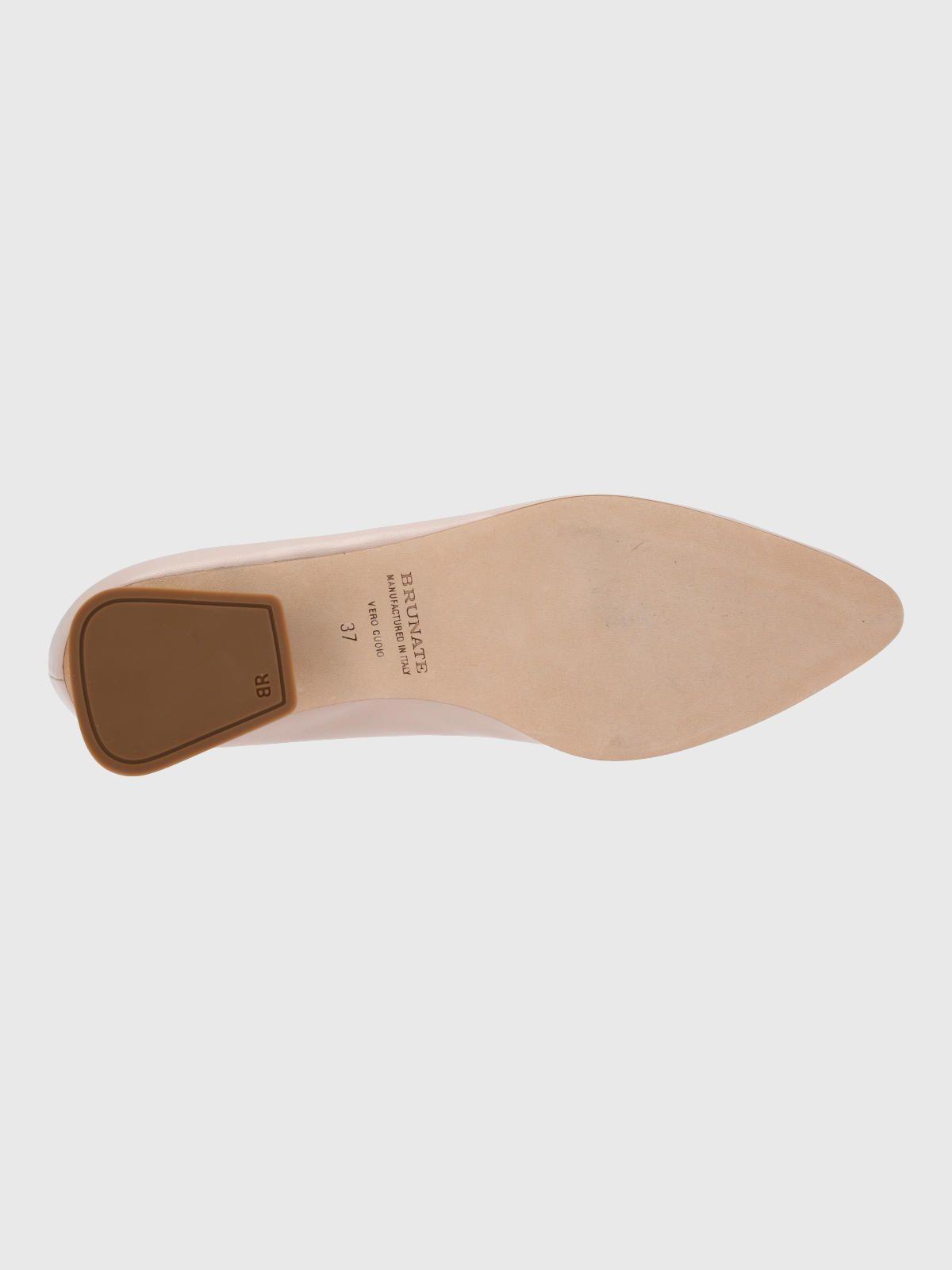 Zapato Brunate Mujer Cuero Vignola Beige-7