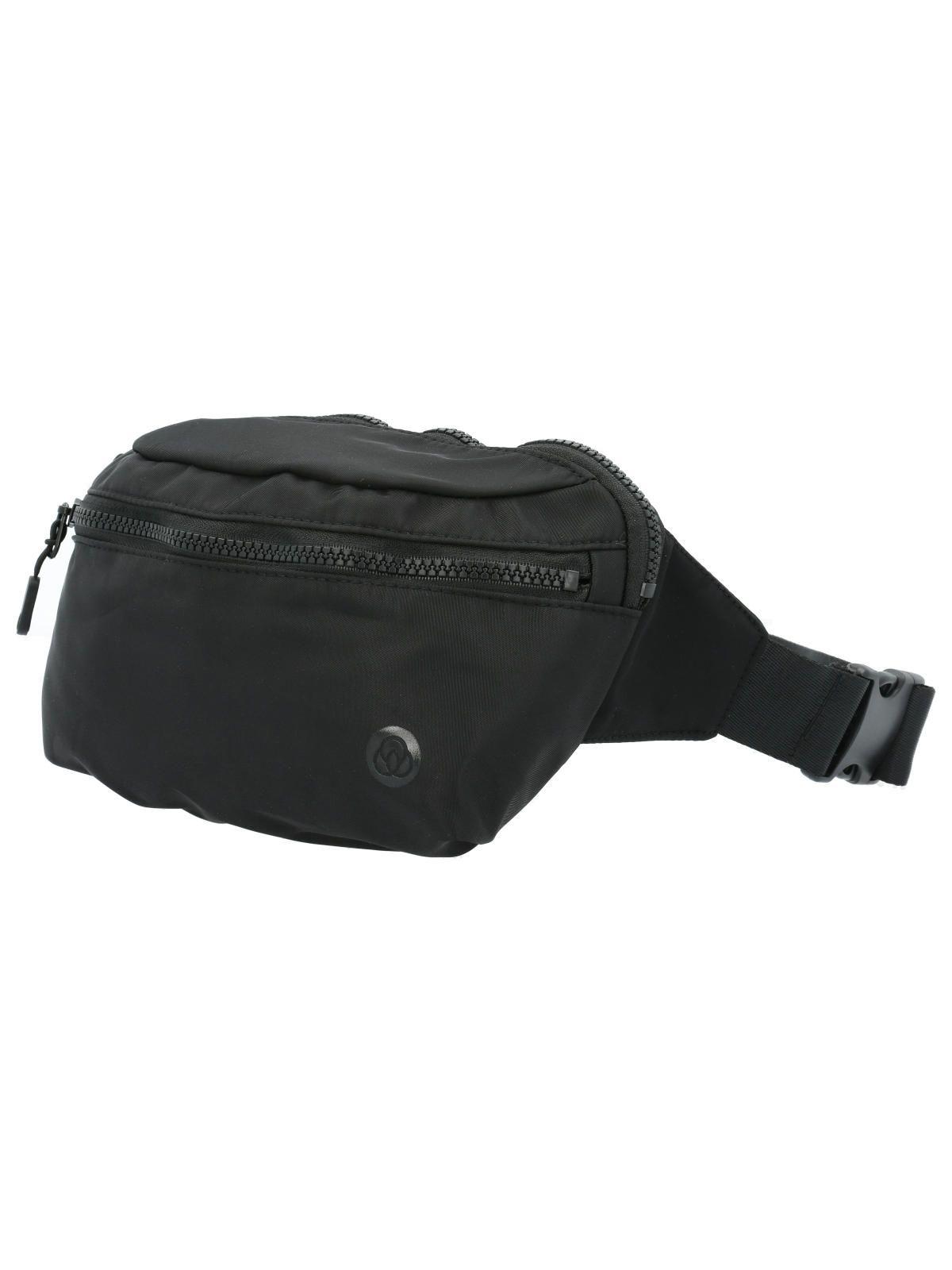 Banano Mujer Waistbag Negro-1