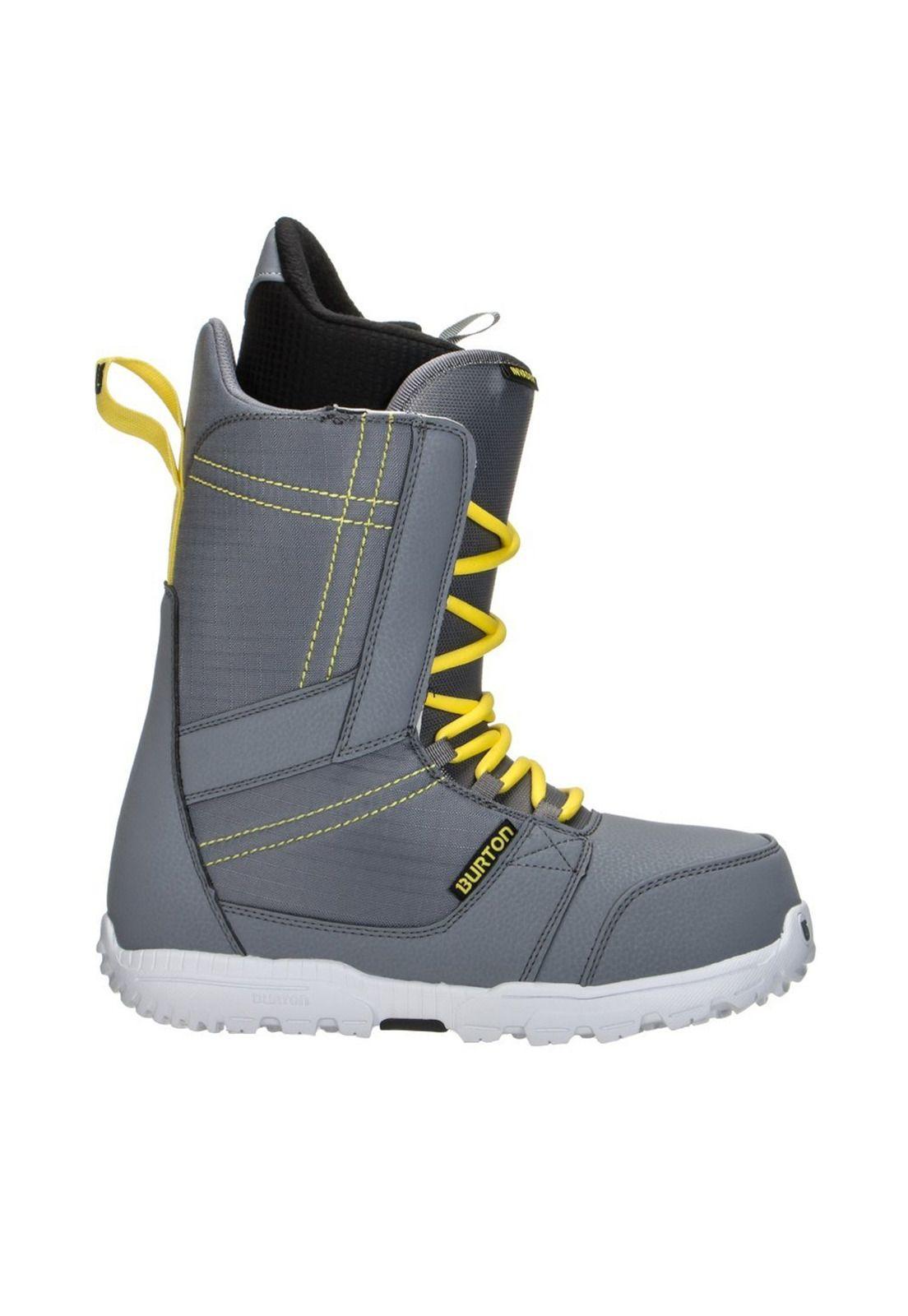 Bota De Snowboard Hombre Invader Gris/ Amarillo Burton-0