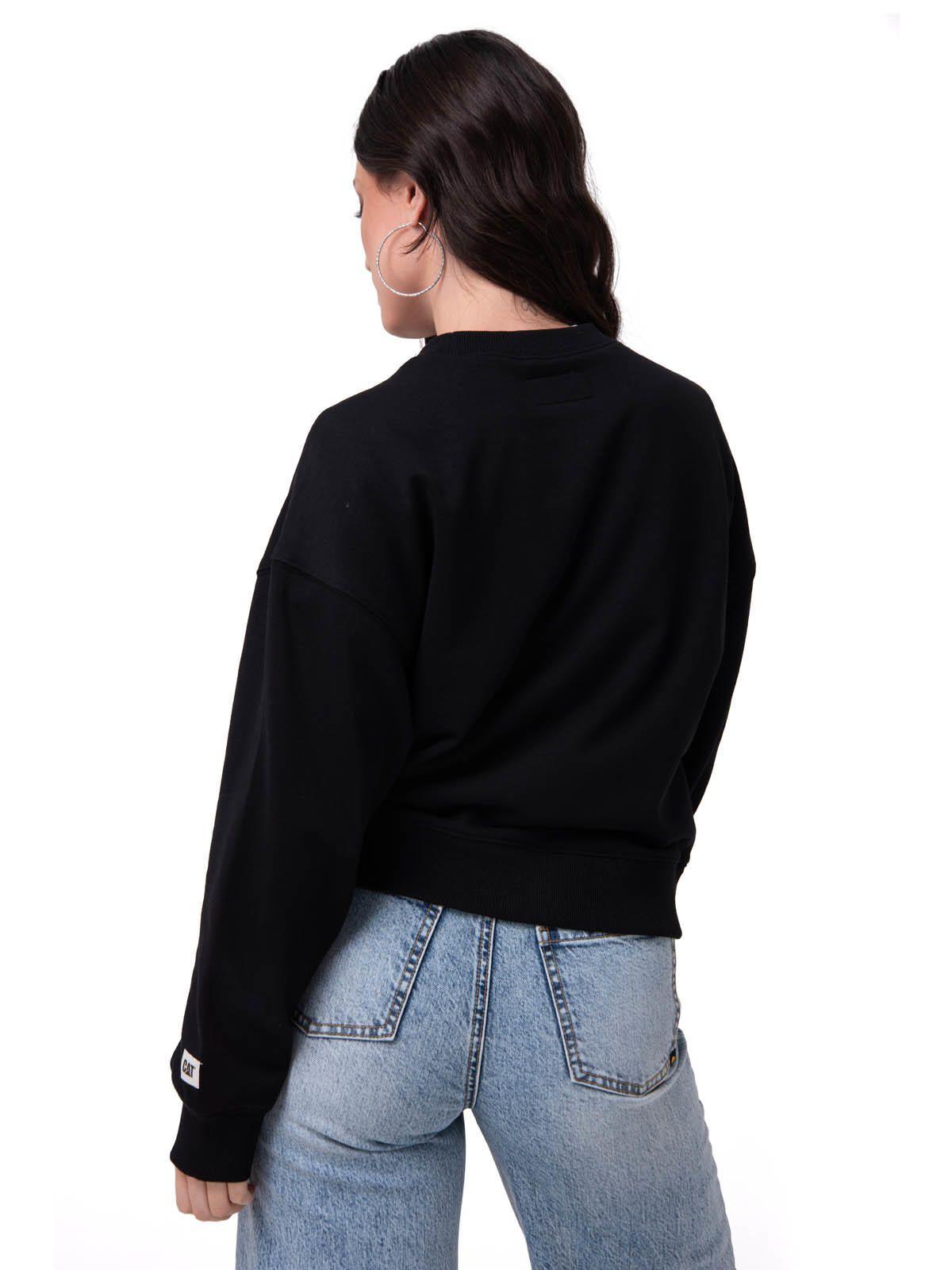 Polerón Mujer French Terry Negro-3