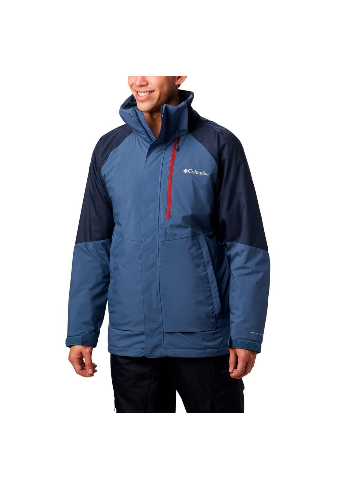 Parka Hombre Wildside Jacket Polyester Azul-0