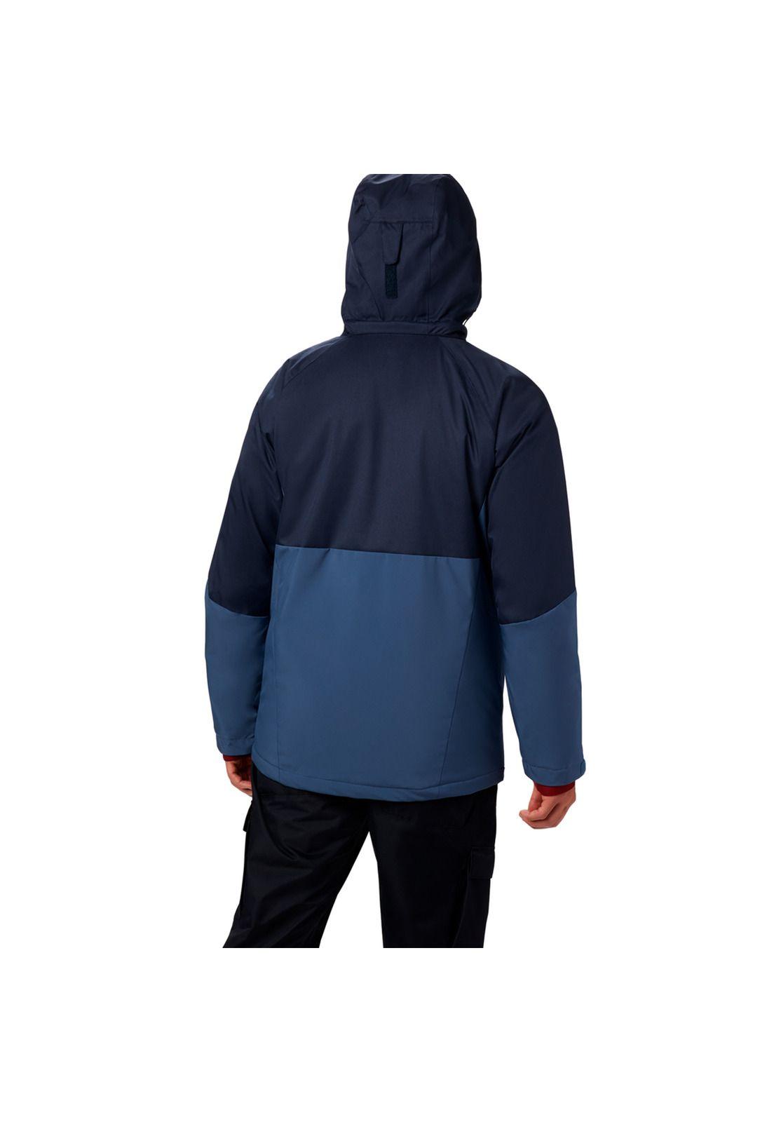 Parka Hombre Wildside Jacket Polyester Azul-1