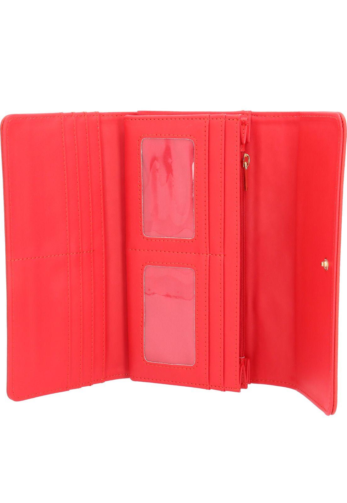 Billetera Mujerhp Carrie Wallet Rojo-2