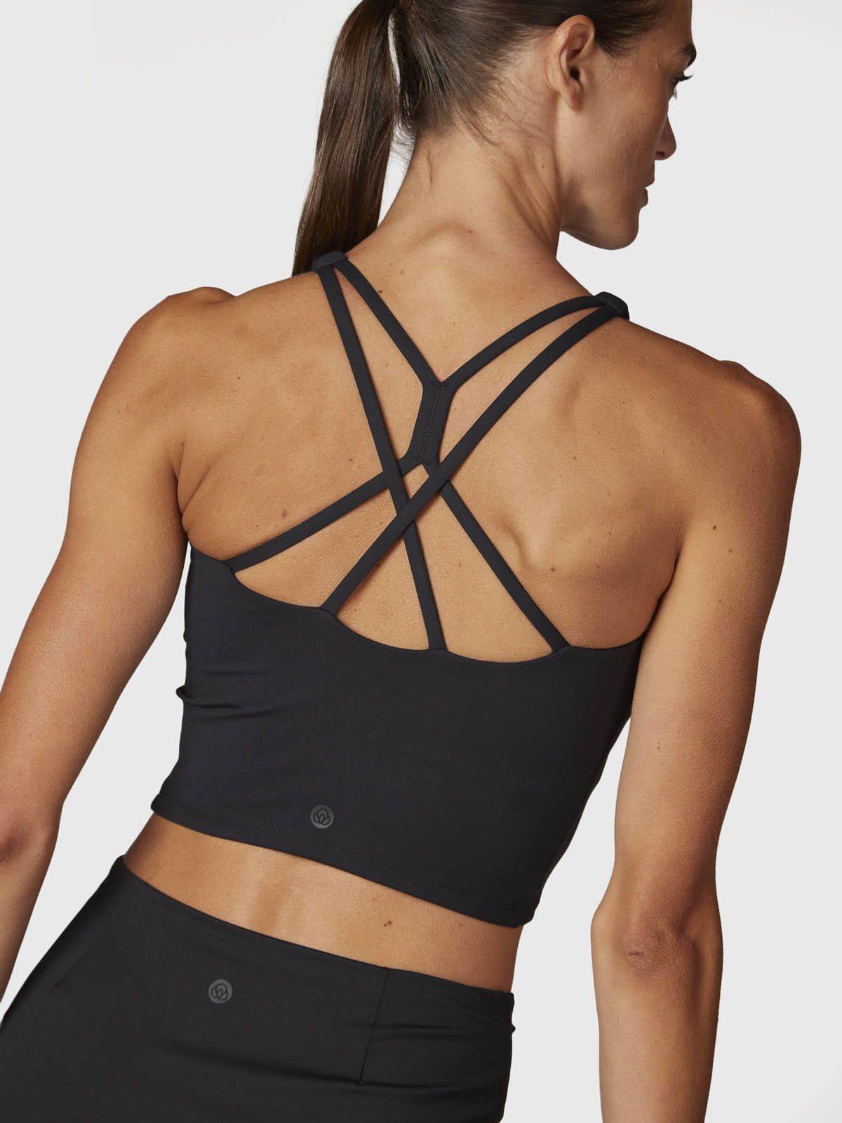 Peto Mujer Crop Mid Aloe Negro -3