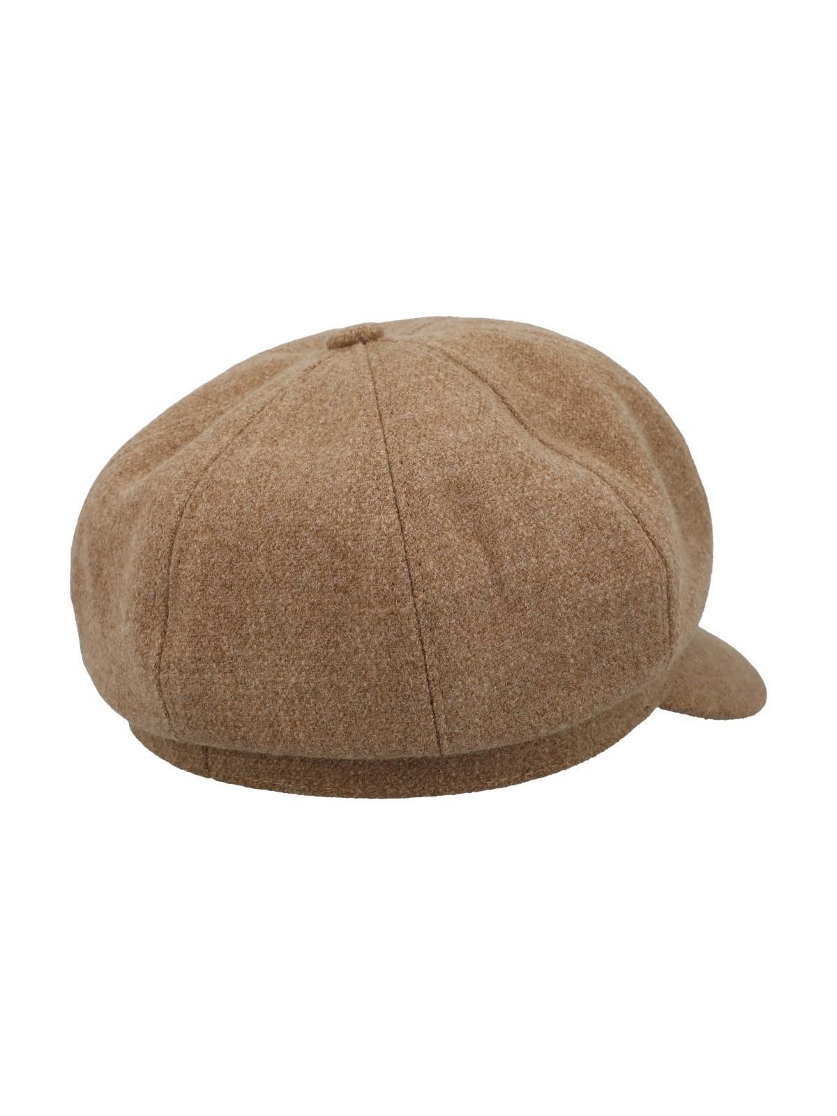 Boina Mujer Cavalier Beret Café-3