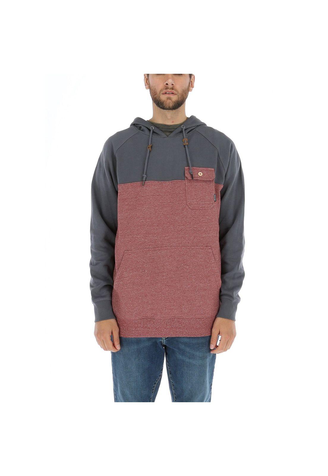 Poleron Horus Panel Po Hombre Rojo-0