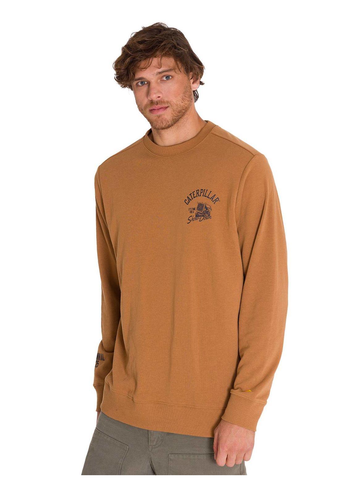 Polerón Graphic French Hombre Café Claro-1