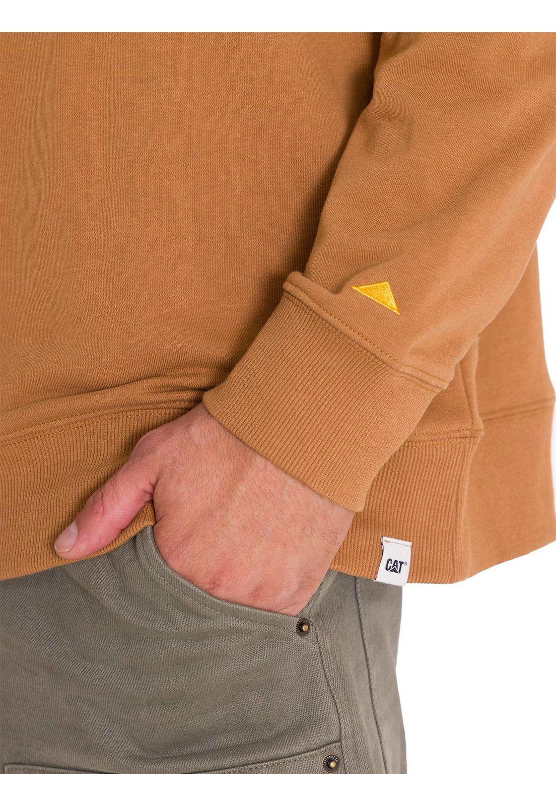 Polerón Graphic French Hombre Café Claro-5