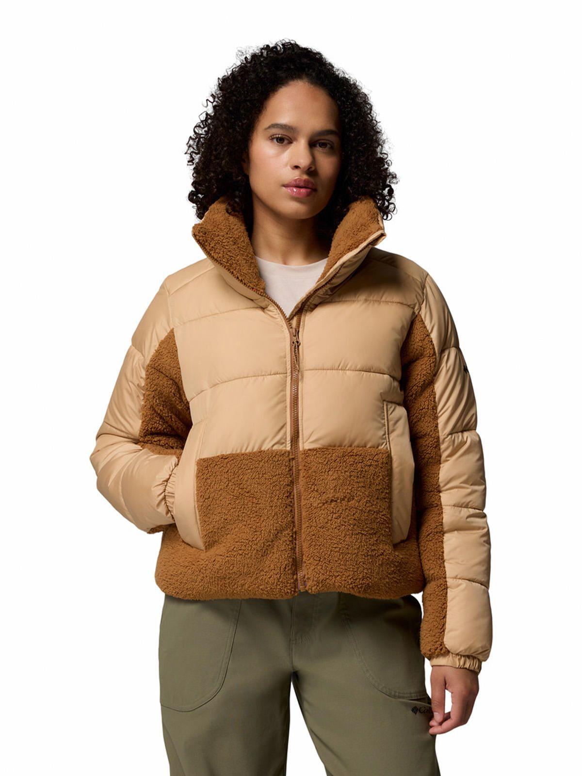 Parka Mujer Leadbetter Point II Hybrid Beige-0