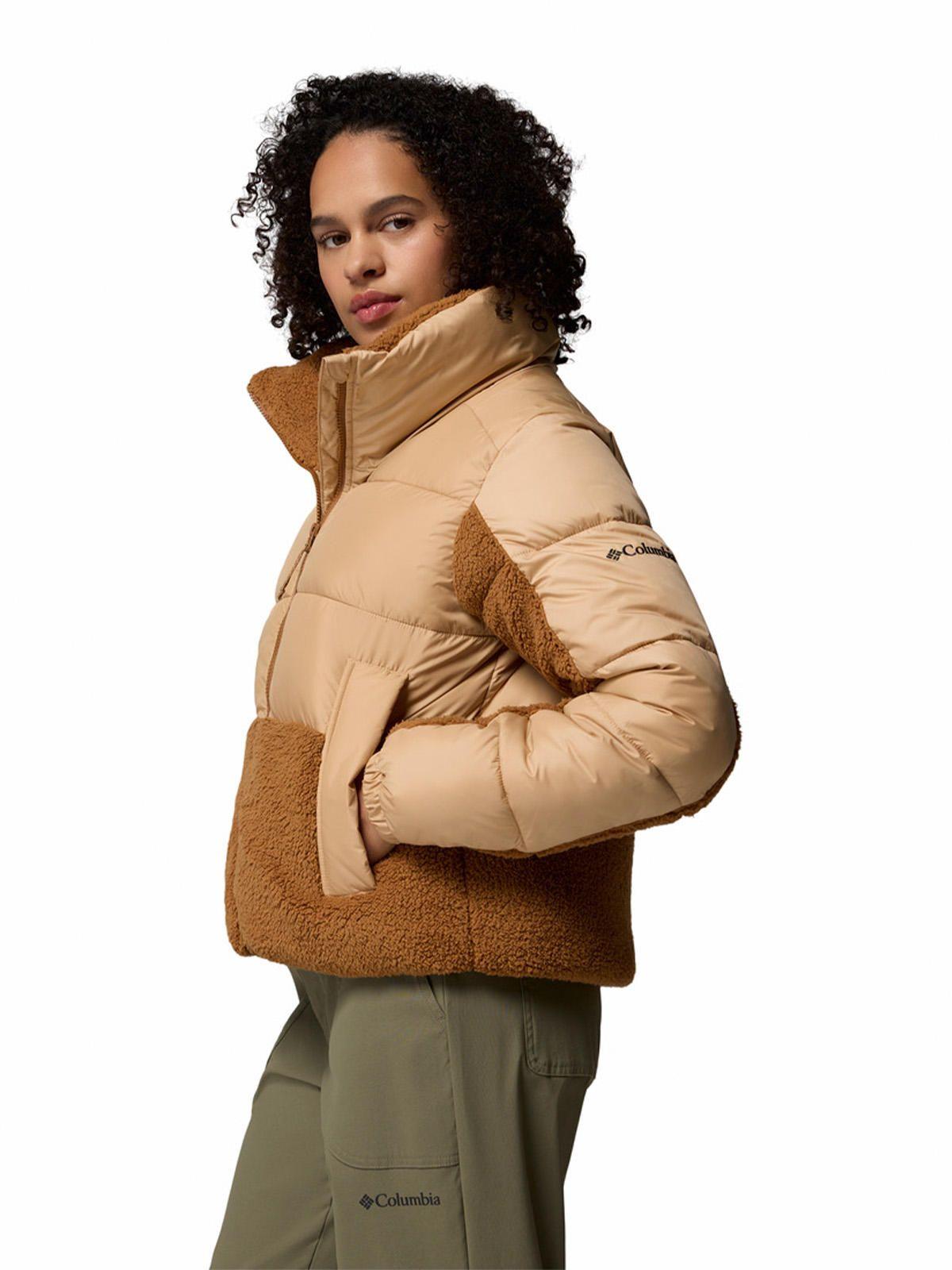 Parka Mujer Leadbetter Point II Hybrid Beige-1