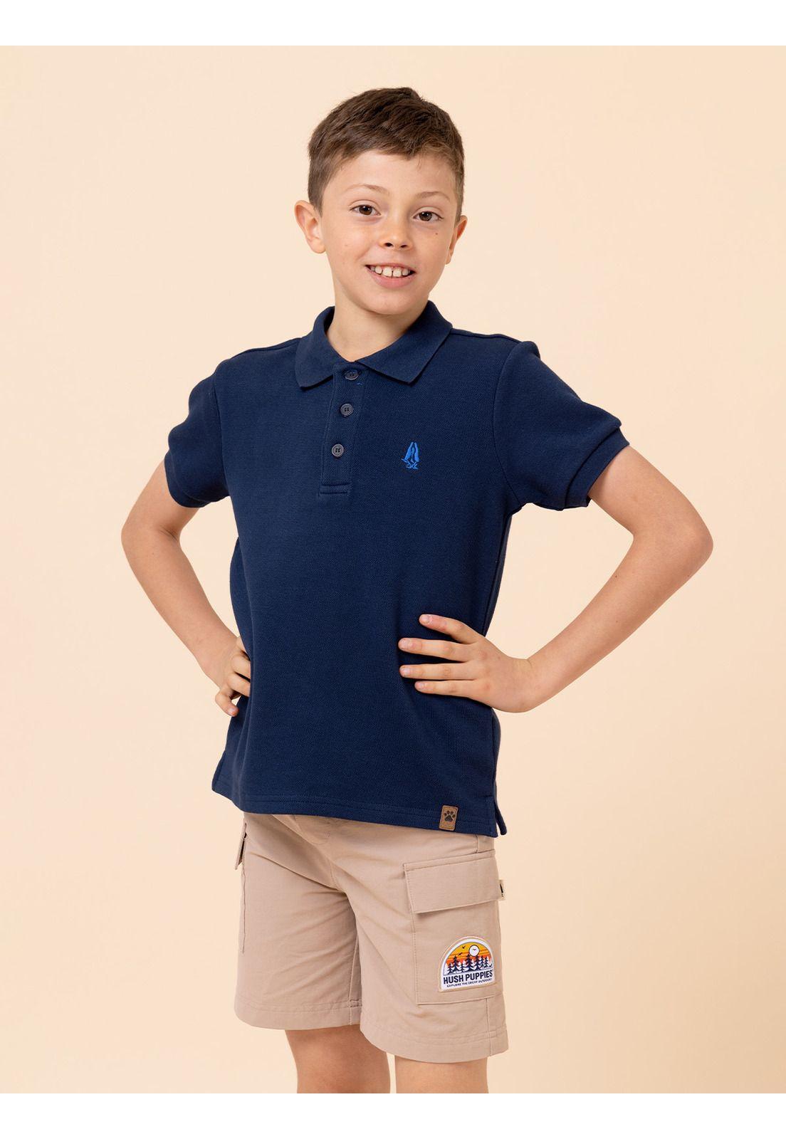 Polera Niño Unkel Azul Marino-3