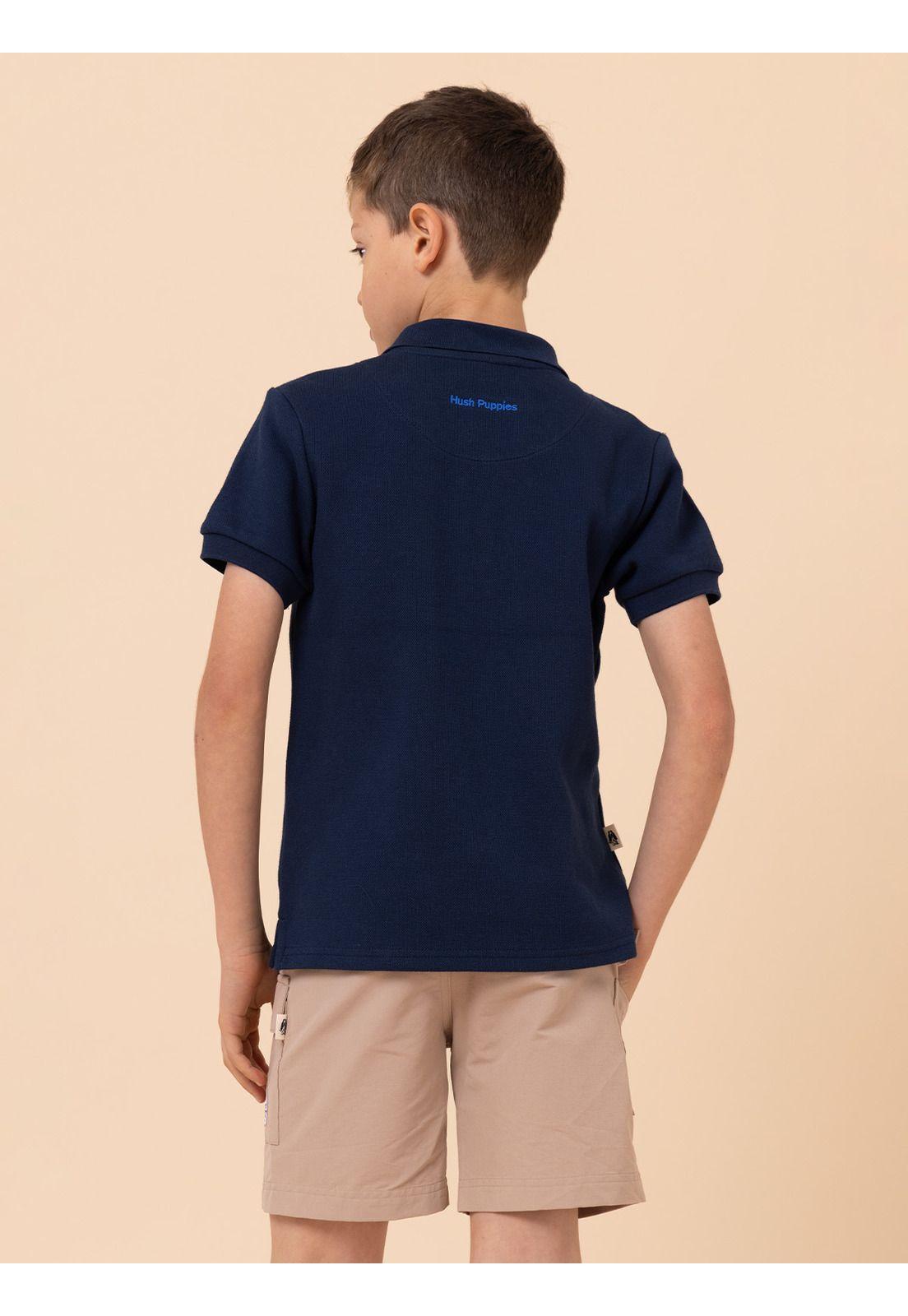 Polera Niño Unkel Azul Marino-5