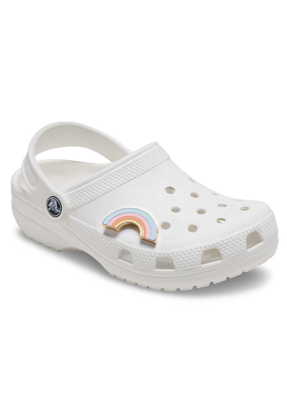 Jibbitz Crocs Arcoíris Dorado Metalizado-1